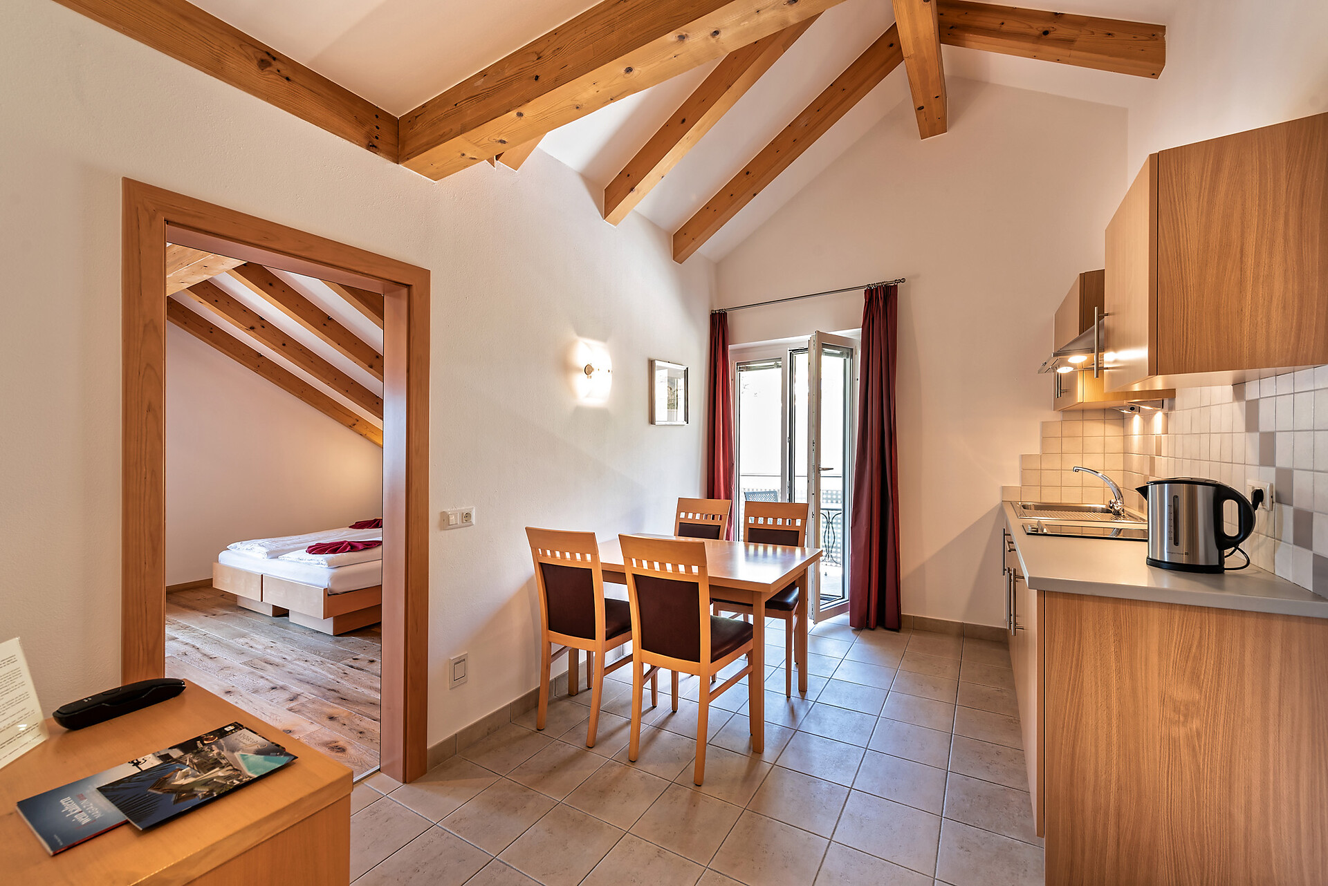 Appartement mit Balkon