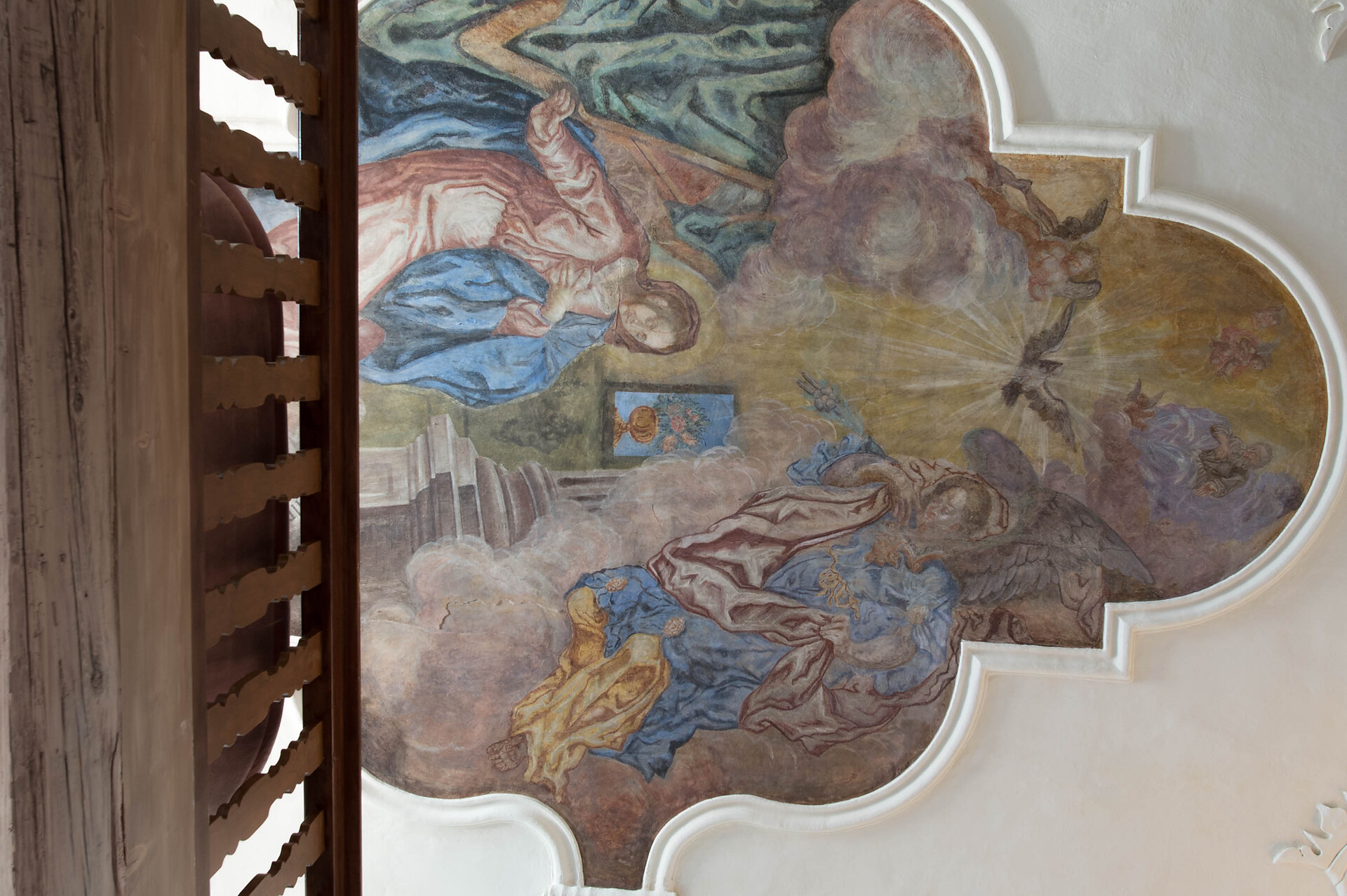 Ceiling fresco