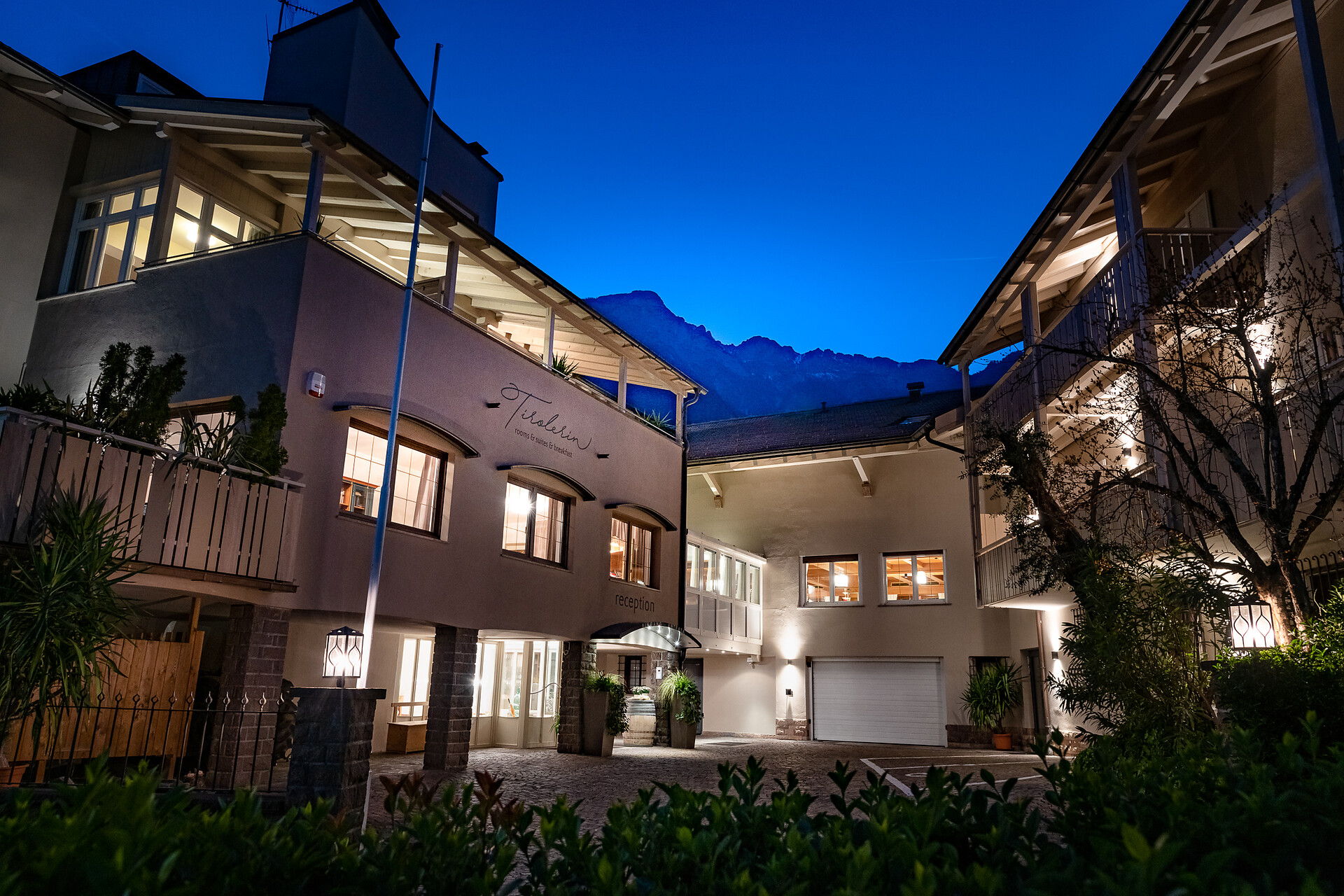 Eingang Tirolerin Tramin Südtirol