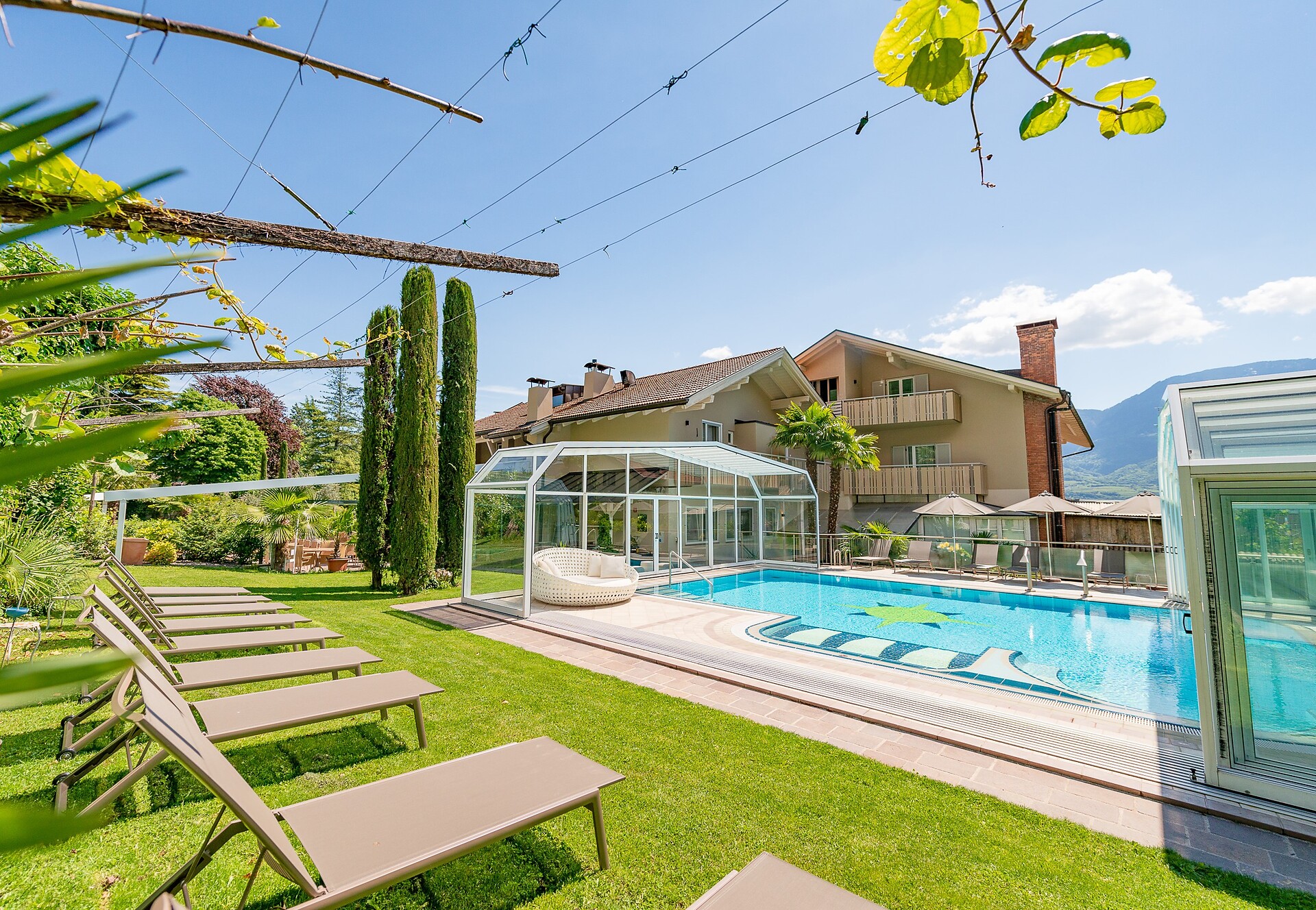 Haus und Pool
