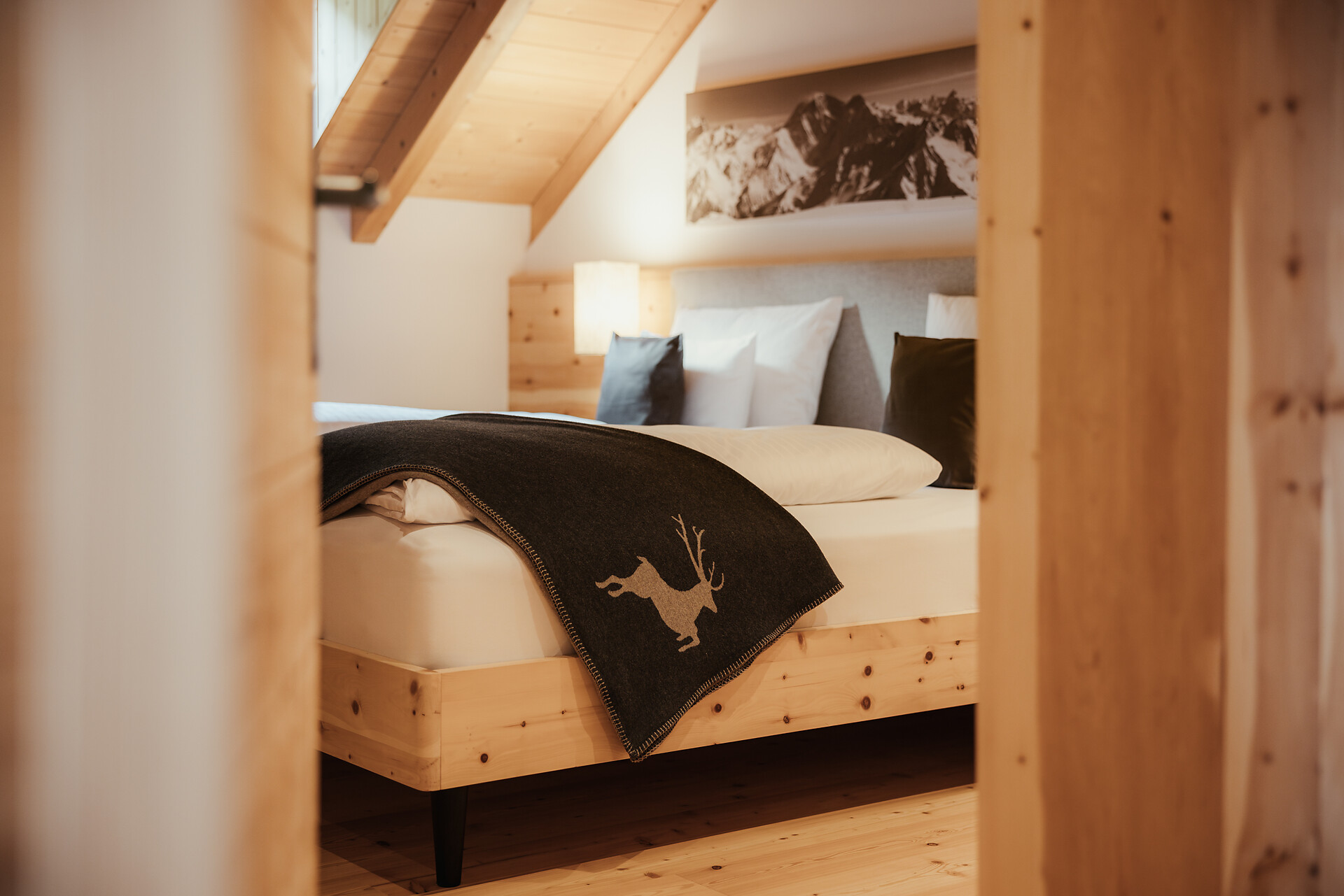 Camera da letto Chalet Dolomites