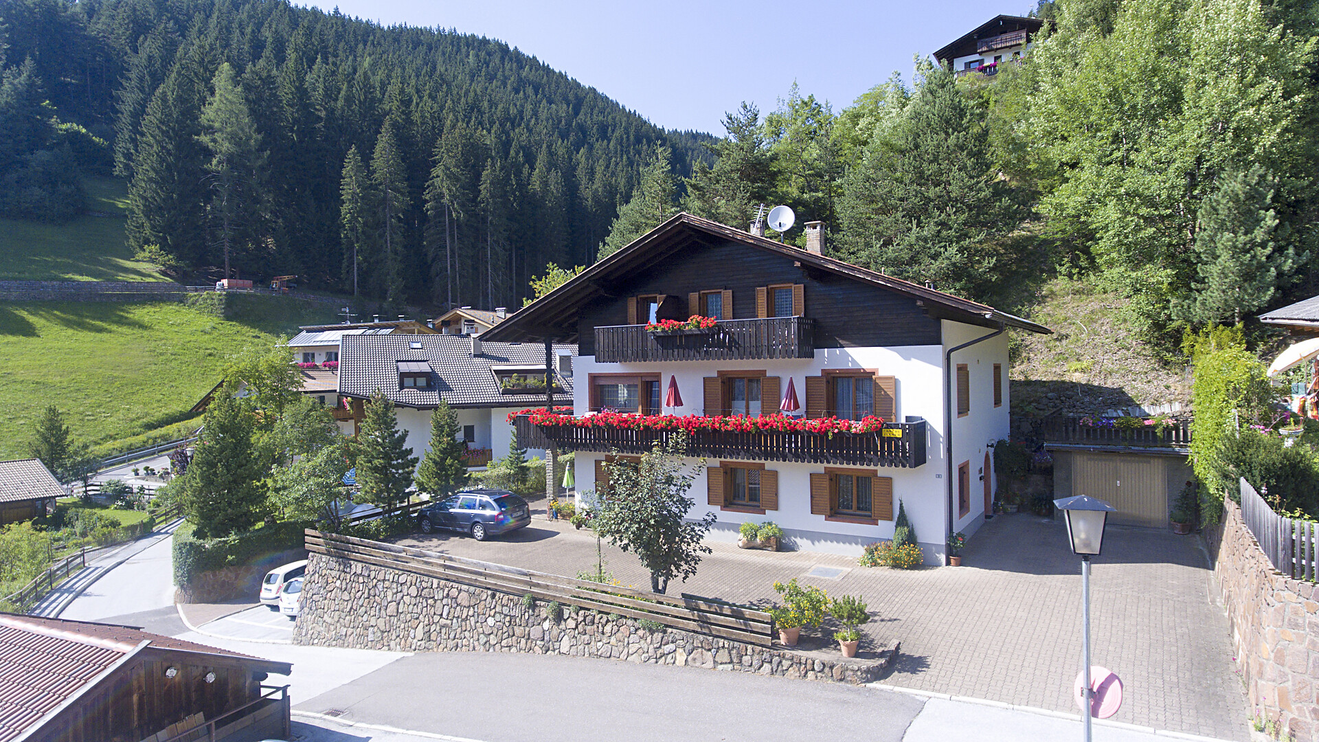 Haus Luftaufnahme