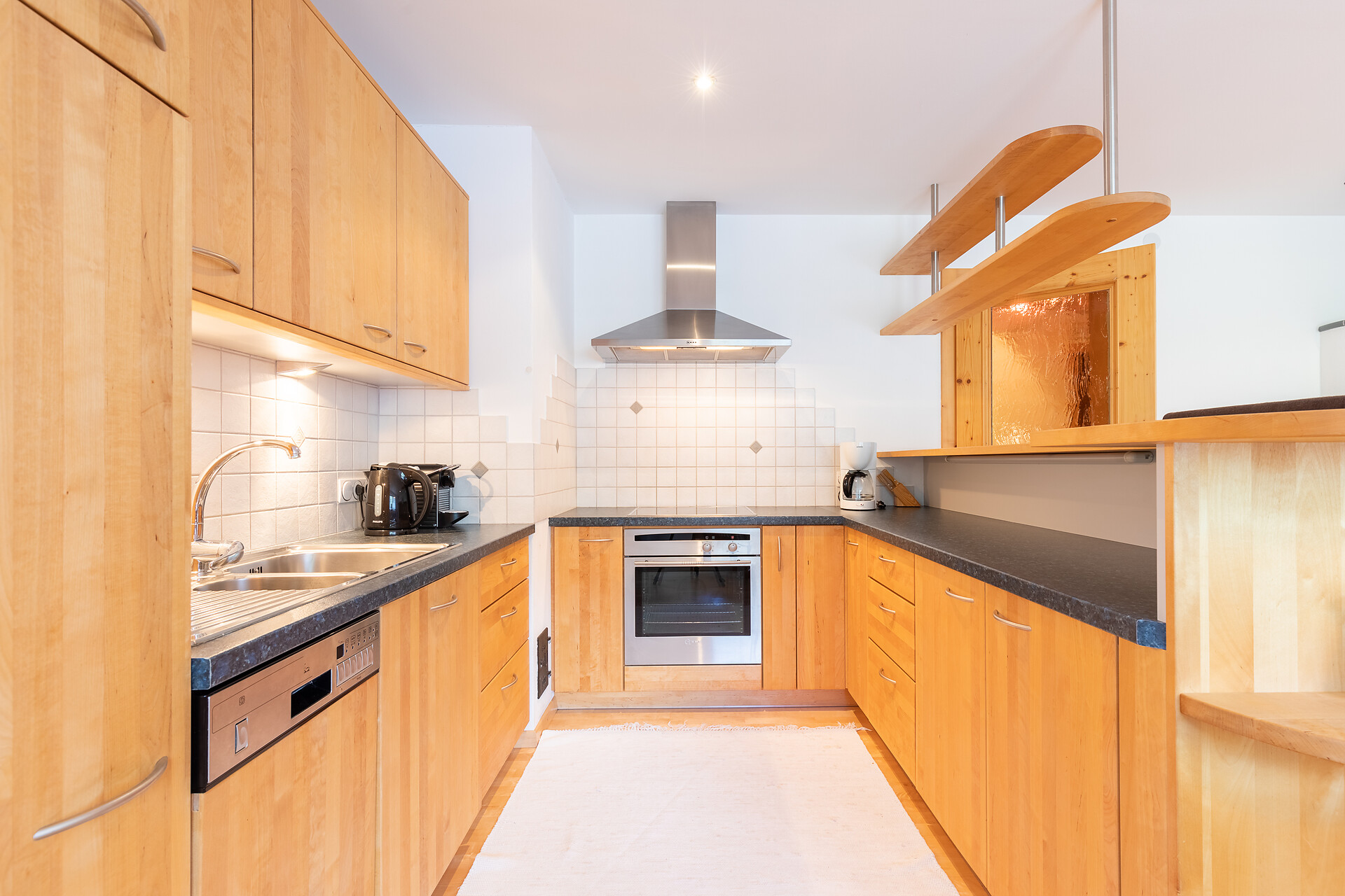 Wohnküche Ferienwohnung LATEMAR