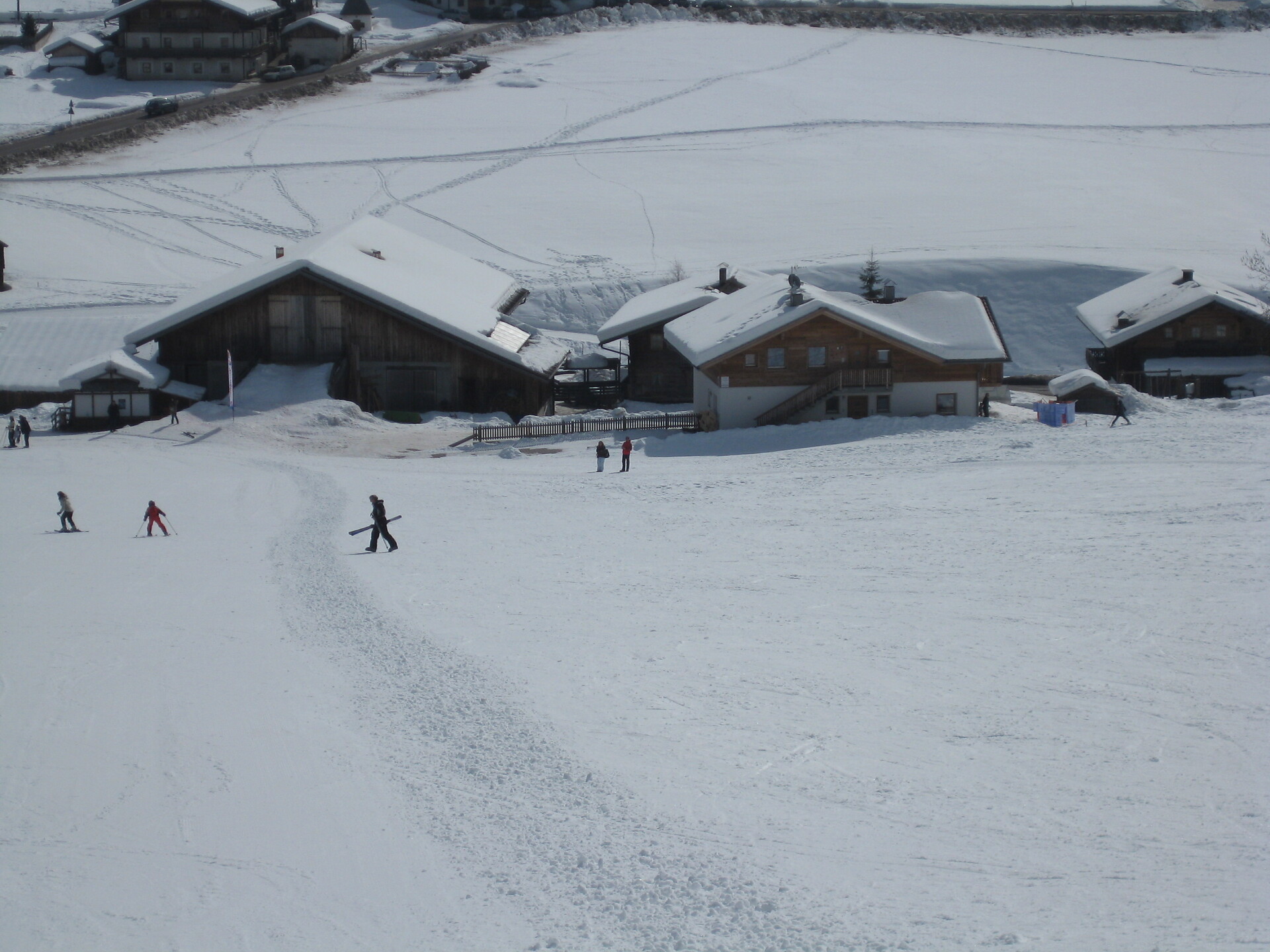 Pista da sci vicino la casa
