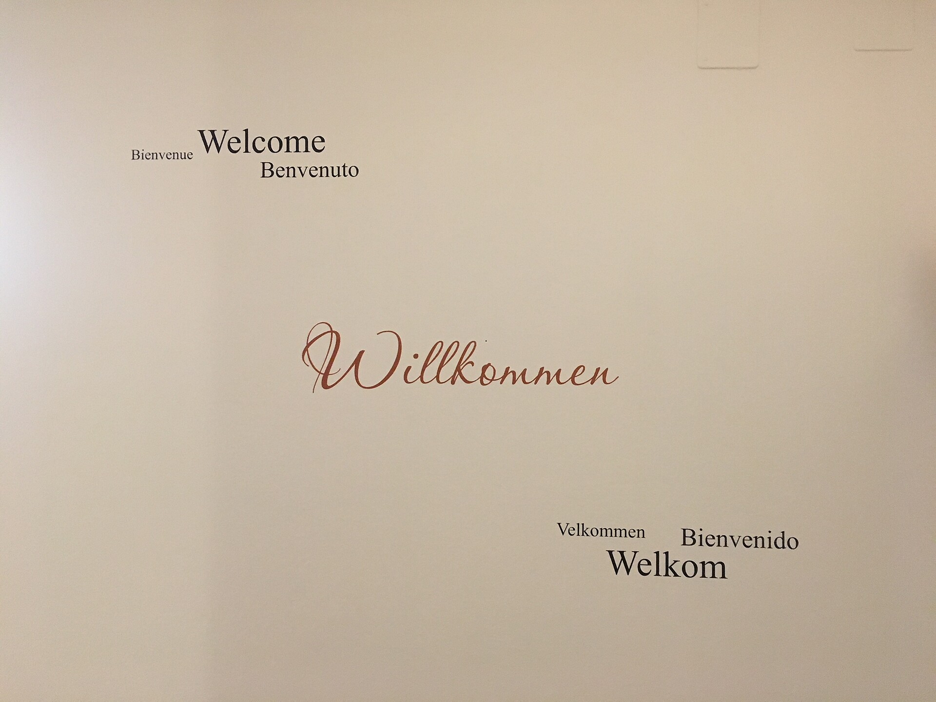 Welcome