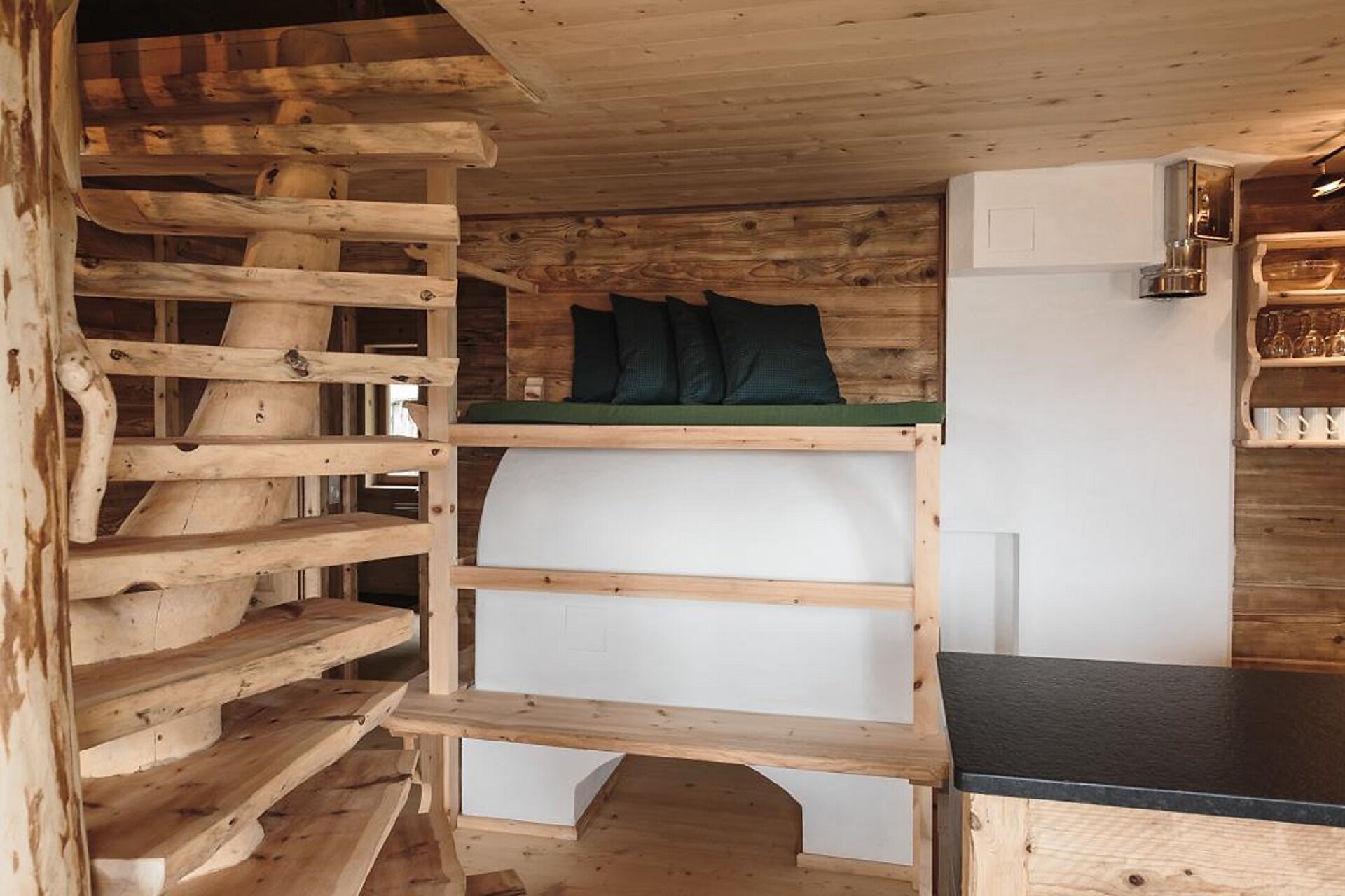 Apartment "Mittagsnock" living area built