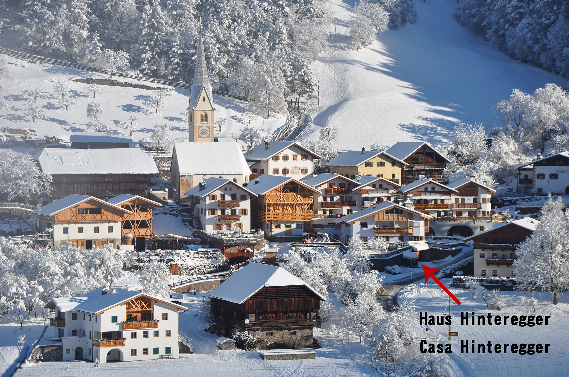 House and village