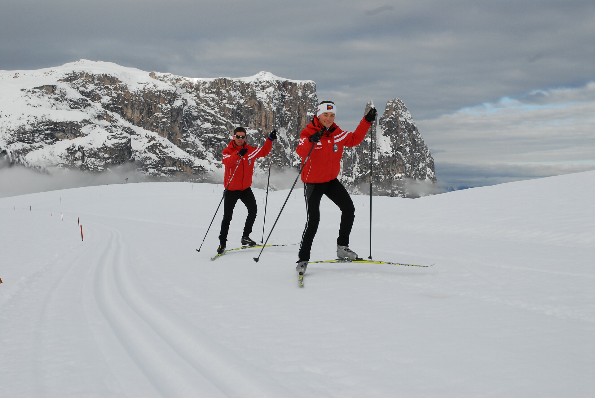 cross country skiing