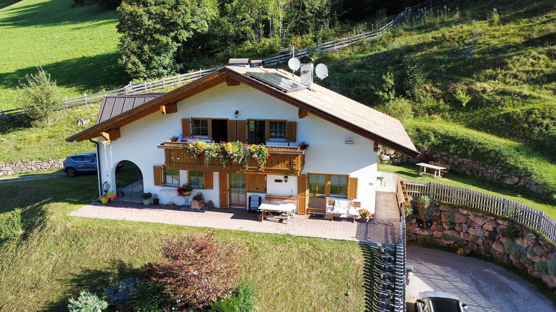 Soggiornare in mezzo alla natura alla Casa Mittelberger ad Avelengo, Alto Adige
