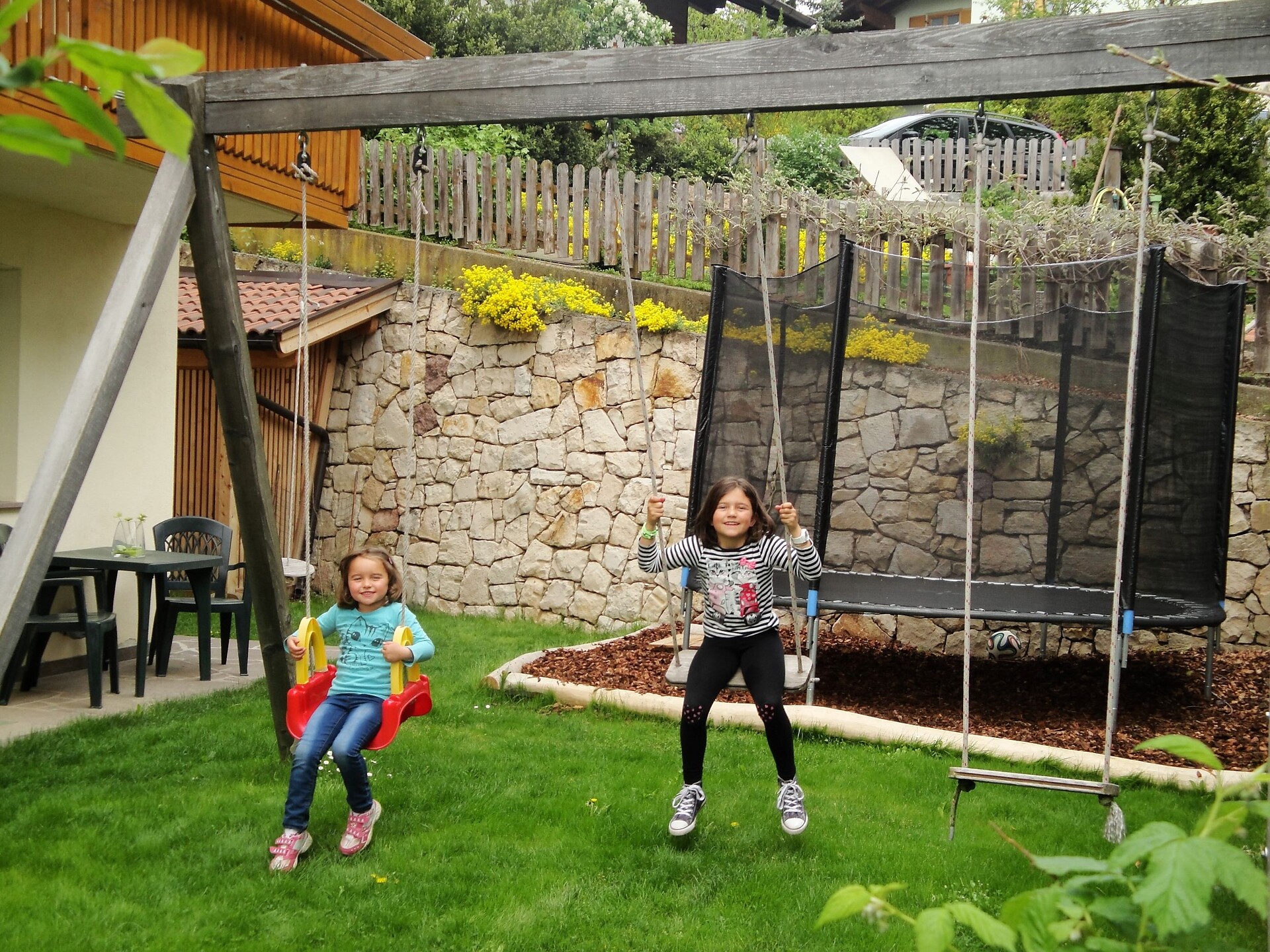 free time in the garden