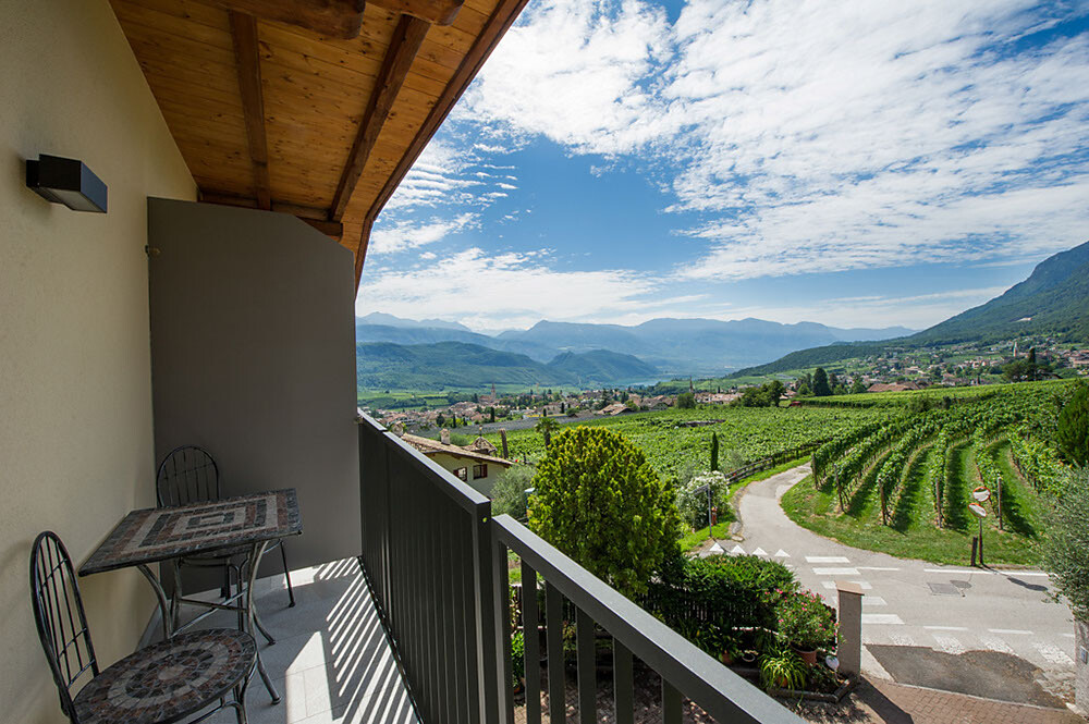 vista dal balcone