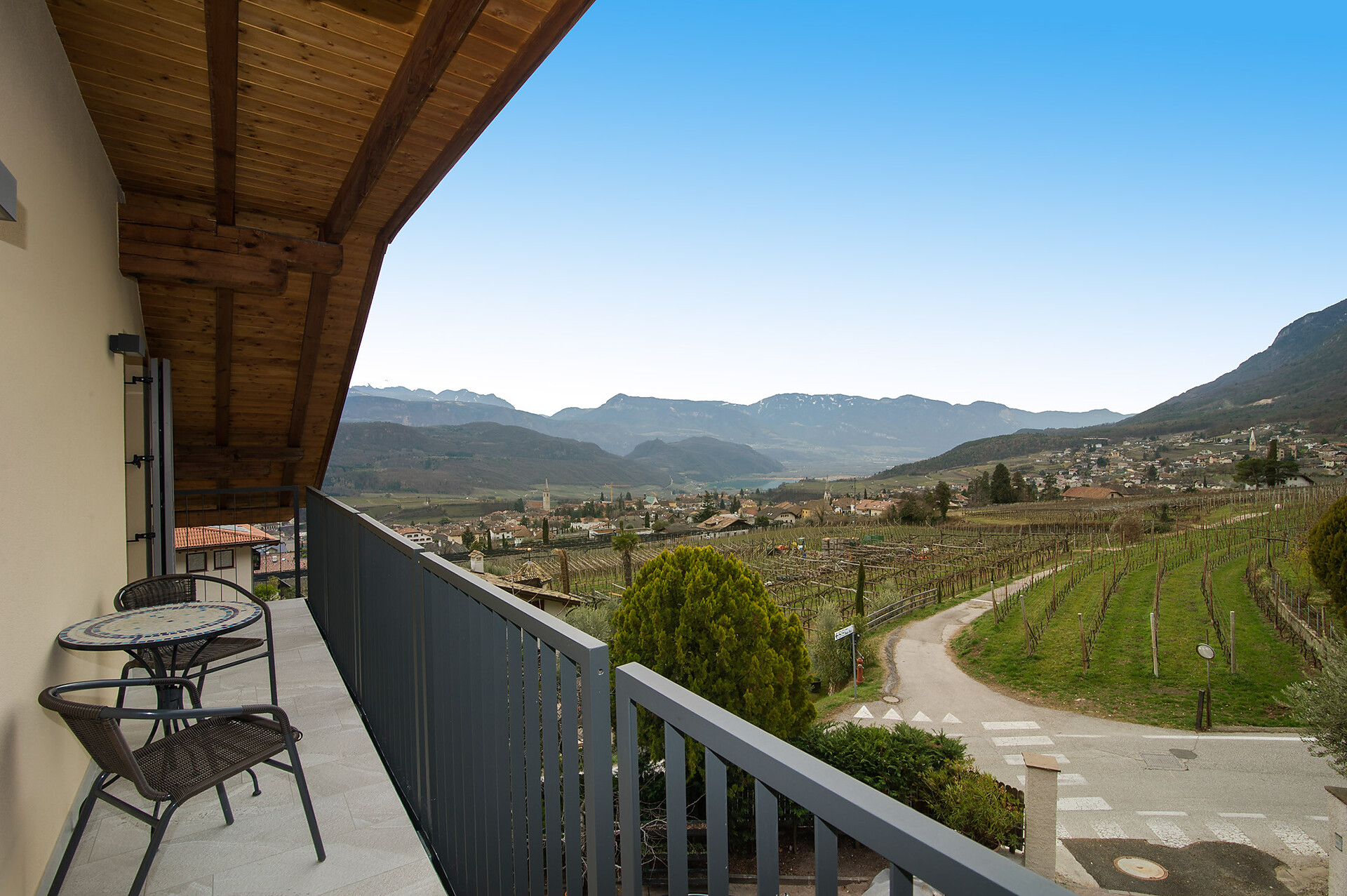vista dal balcone