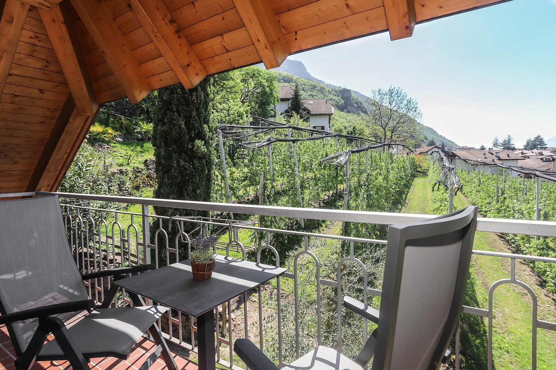 vista dal poggiolo