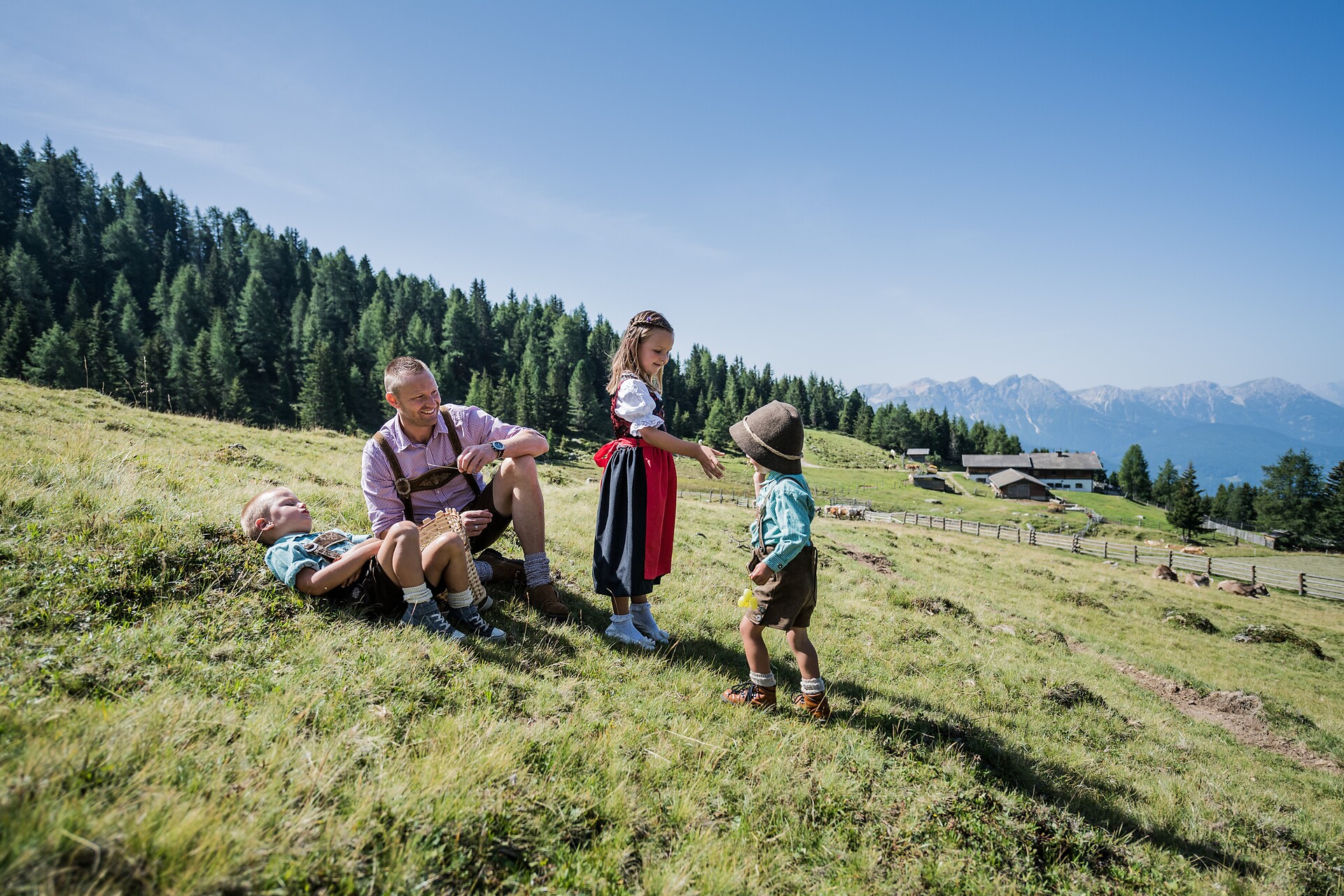 Hiking in Val Casies Valley