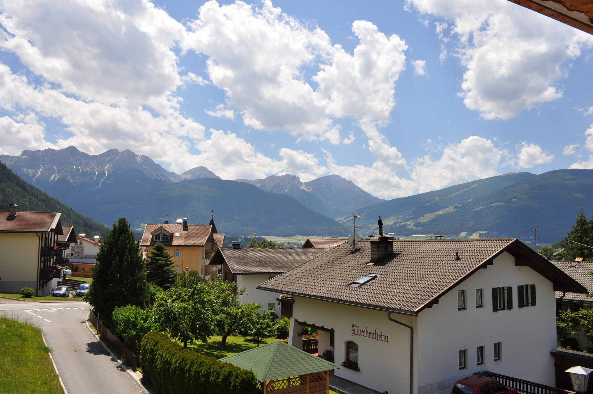 Vista dalla Casa Petra Rasun di Sotto