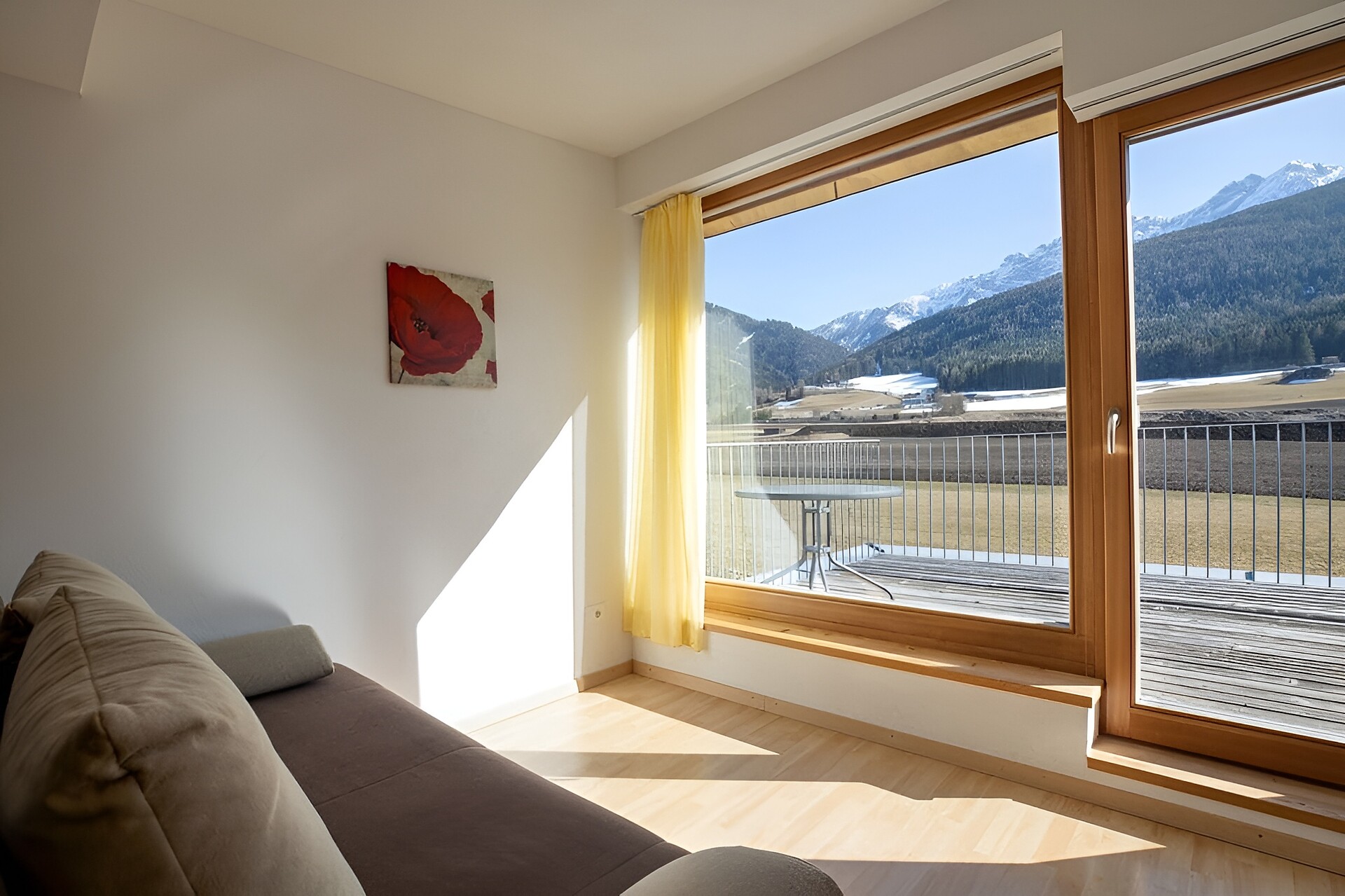 Schlafzimmer Ausblick