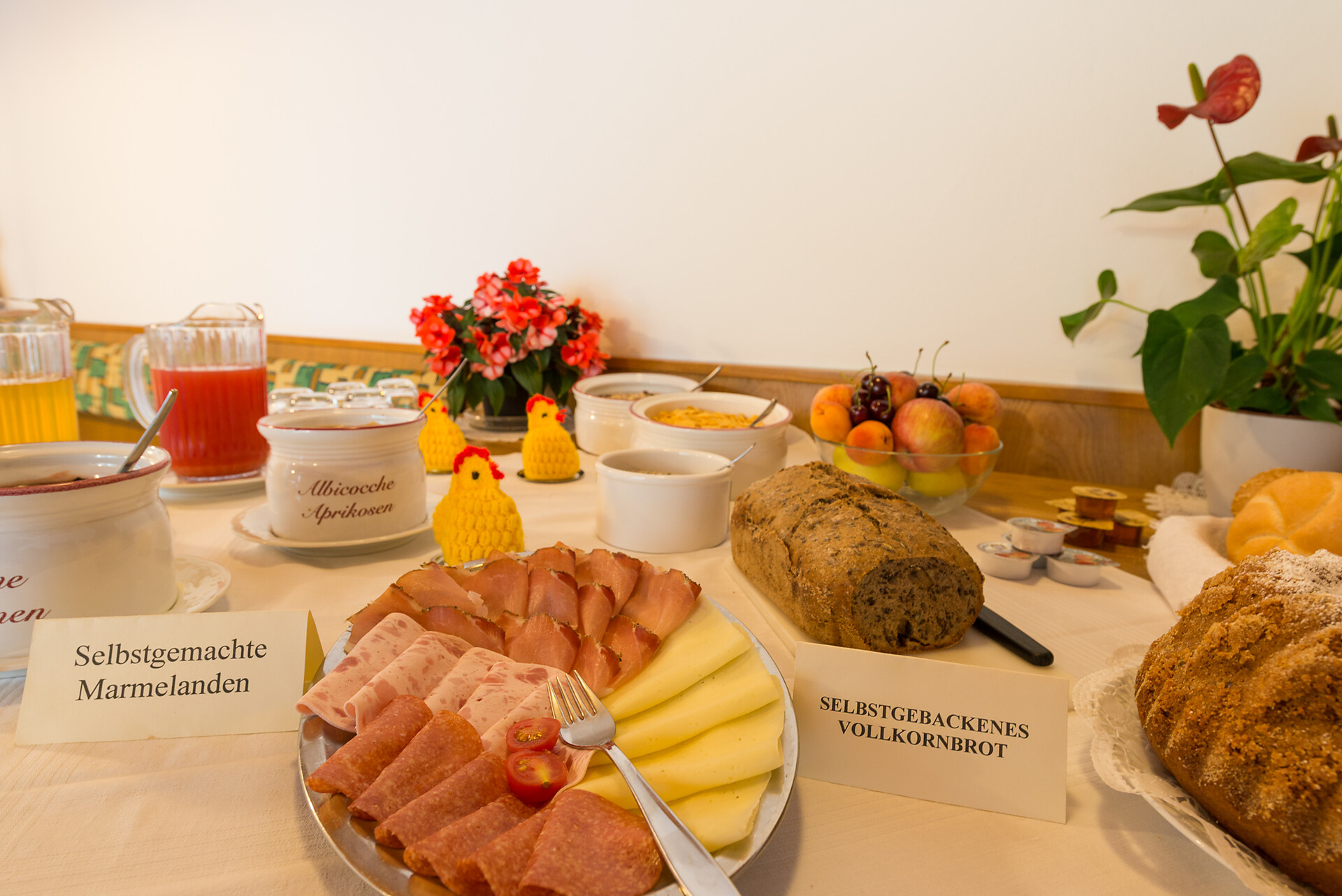 Frühstückstisch