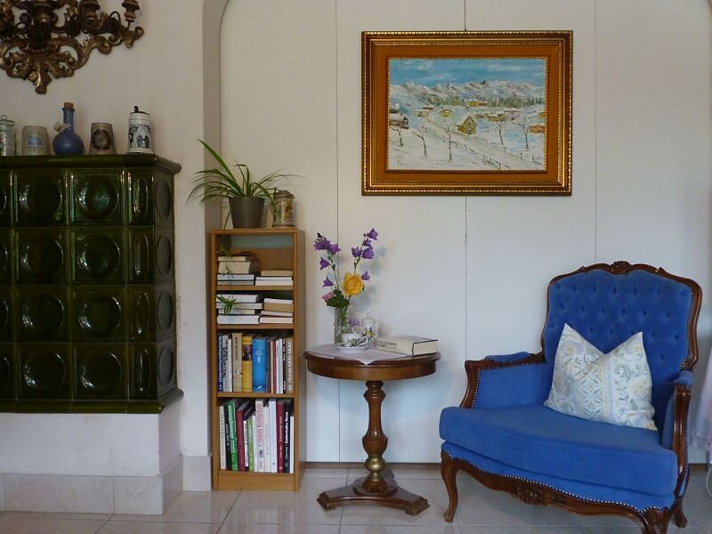 a cozy sitting area