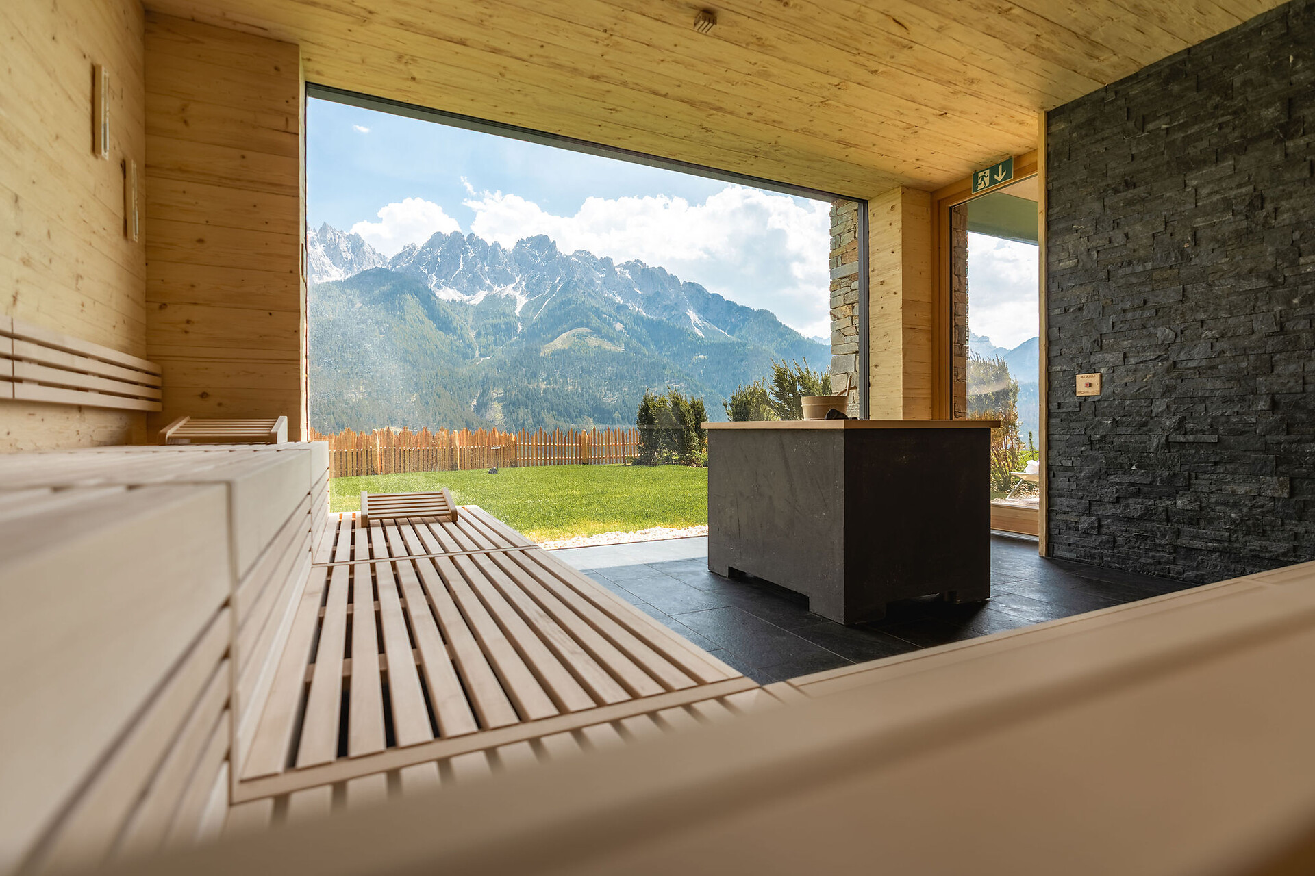 Finnische Sauna