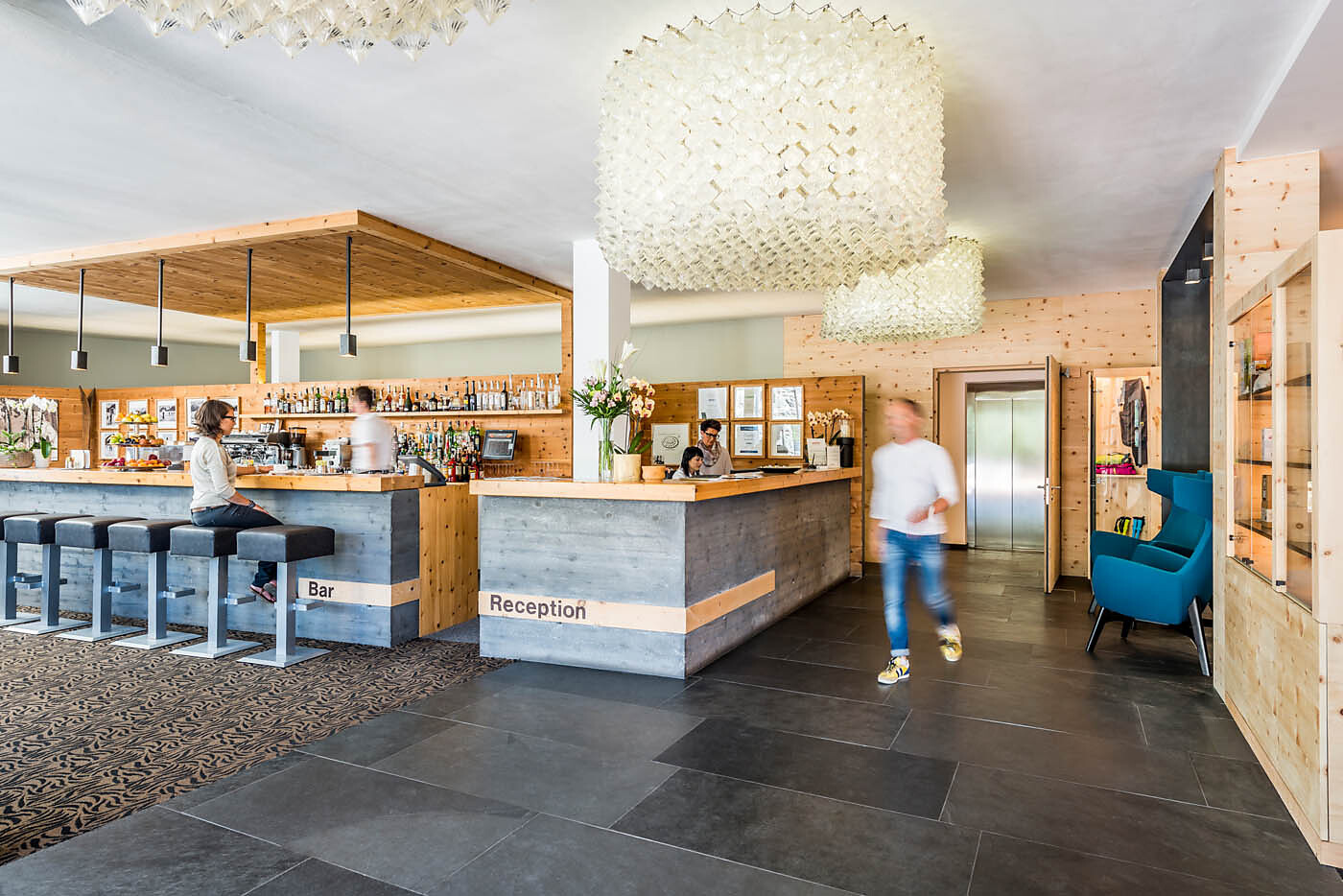 Hotel Vinschgau Villa Waldkönigin Reception