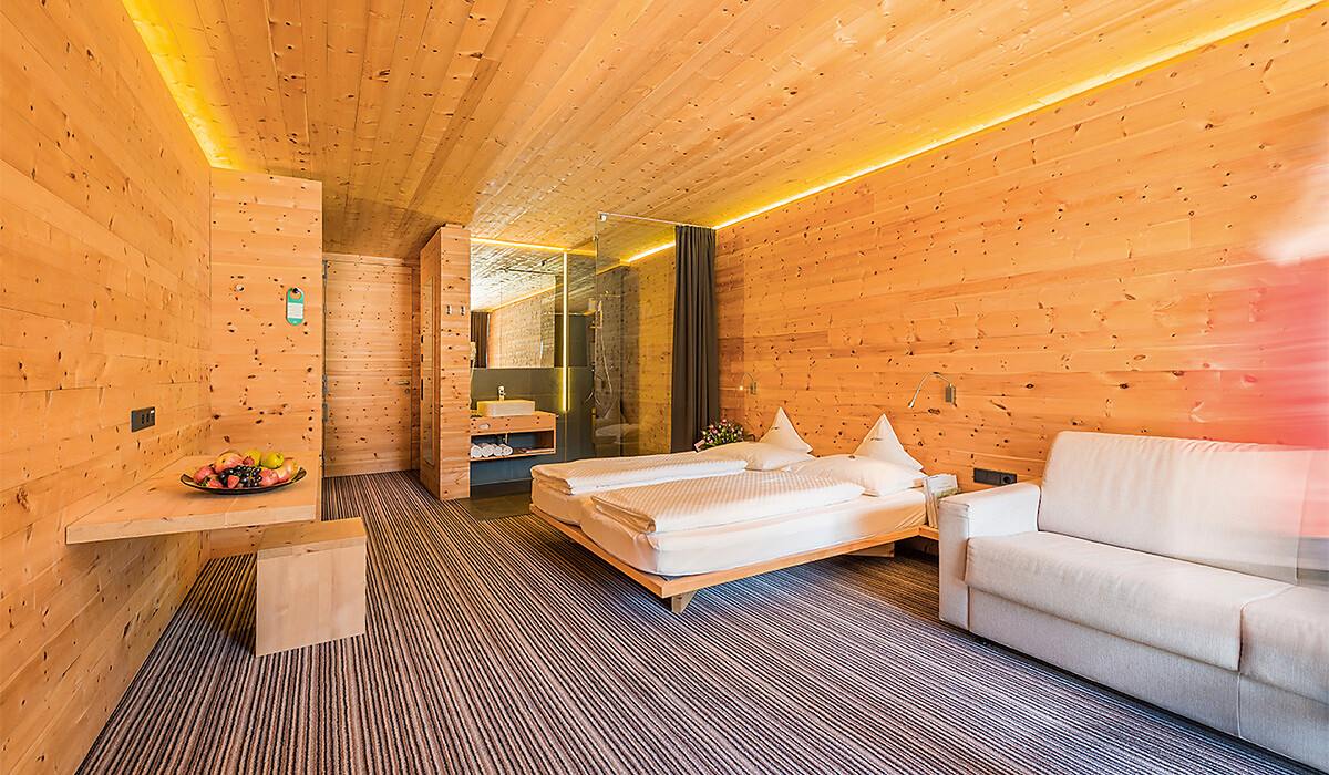 Swiss pine rooms
