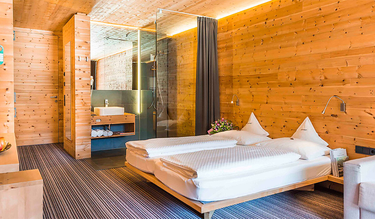 Swiss pine rooms