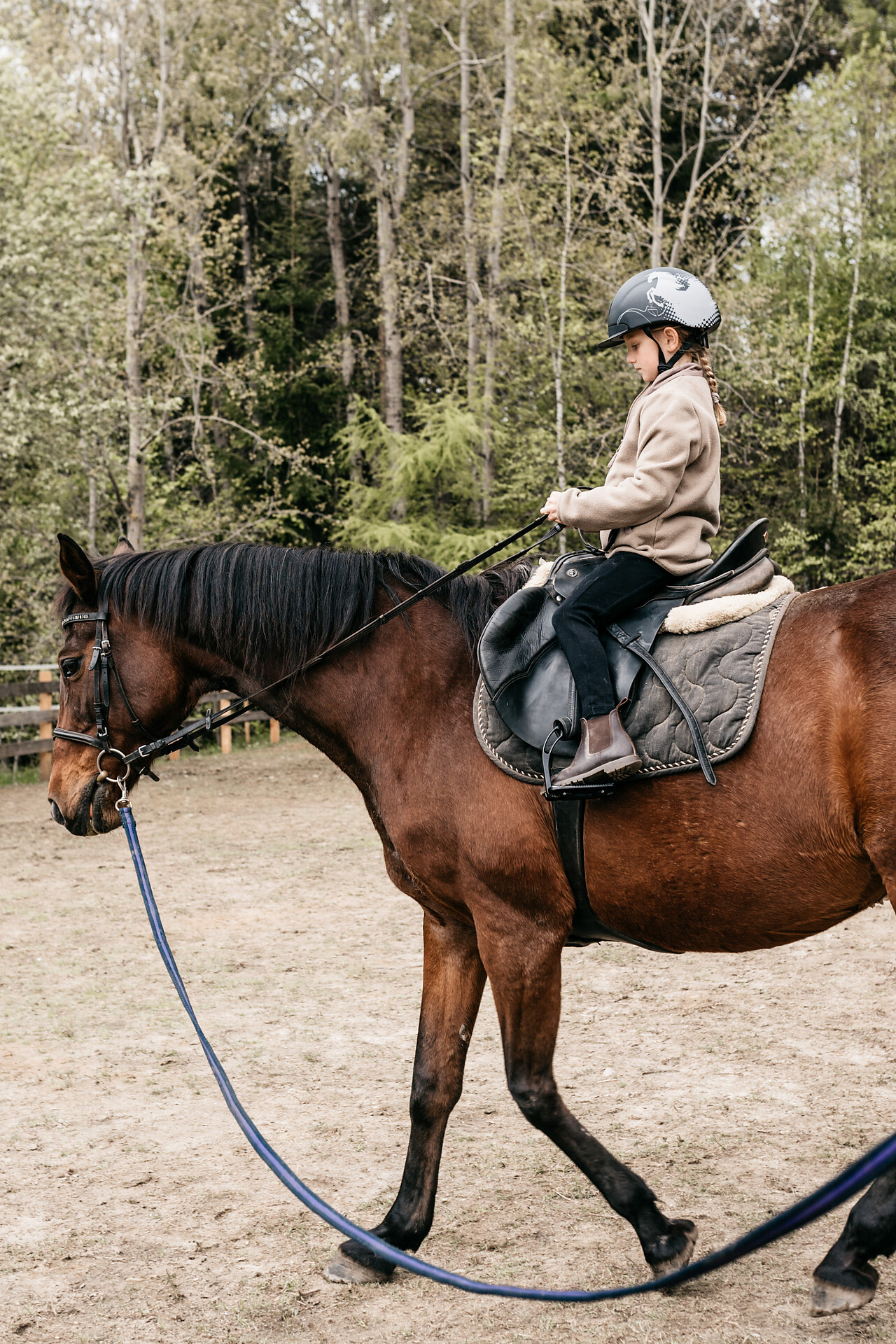 Horse riding