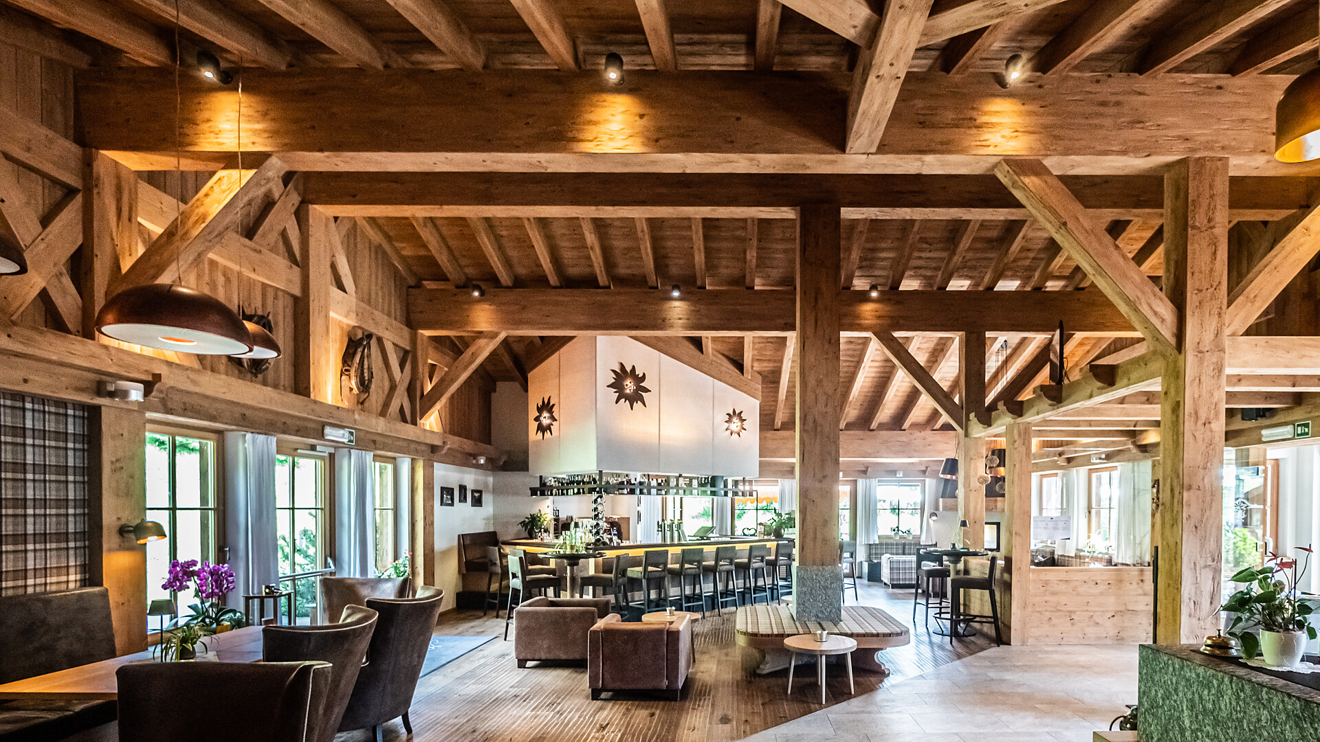 Lobby Hotel Chalets Edelweiss