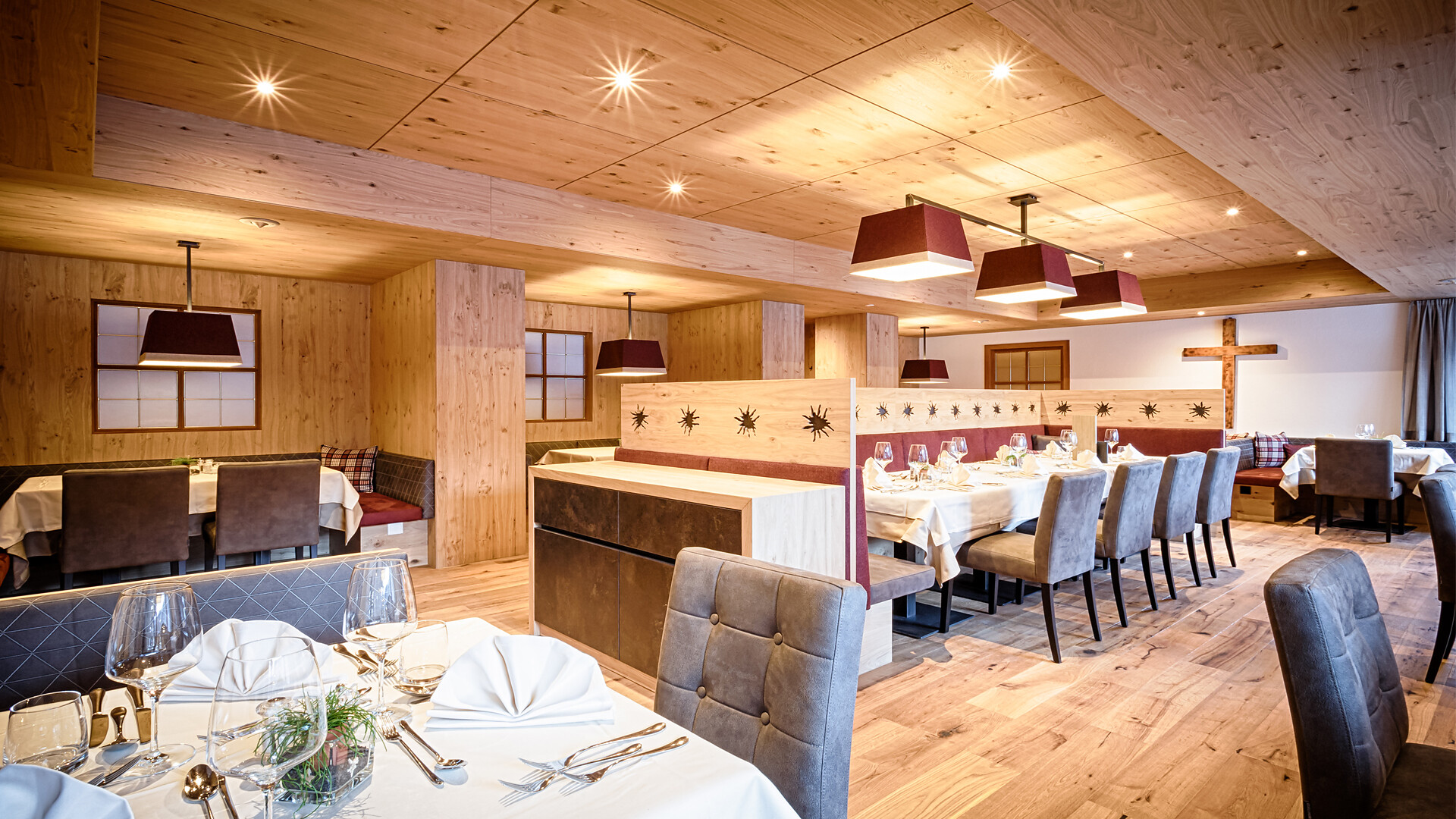 Speisesaal Hotel Edelweiss