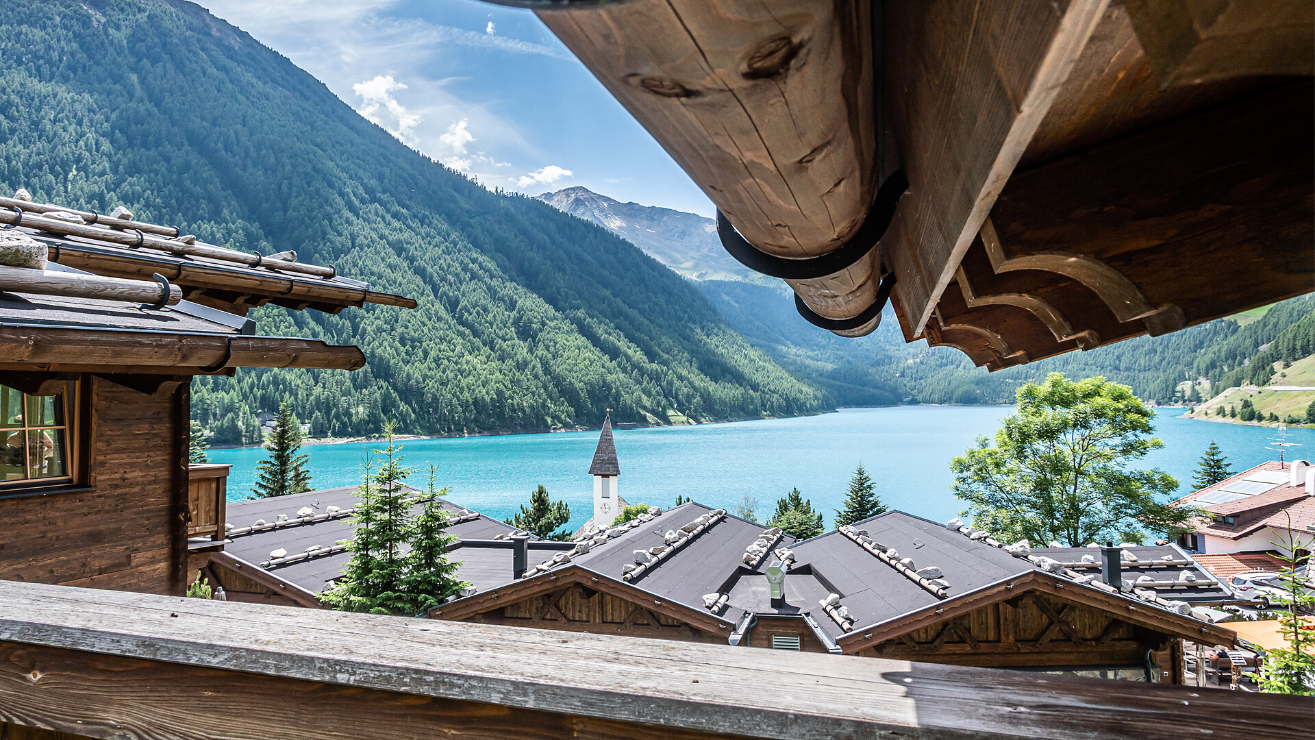 Sommer Chalets Edelweiss Südtirol