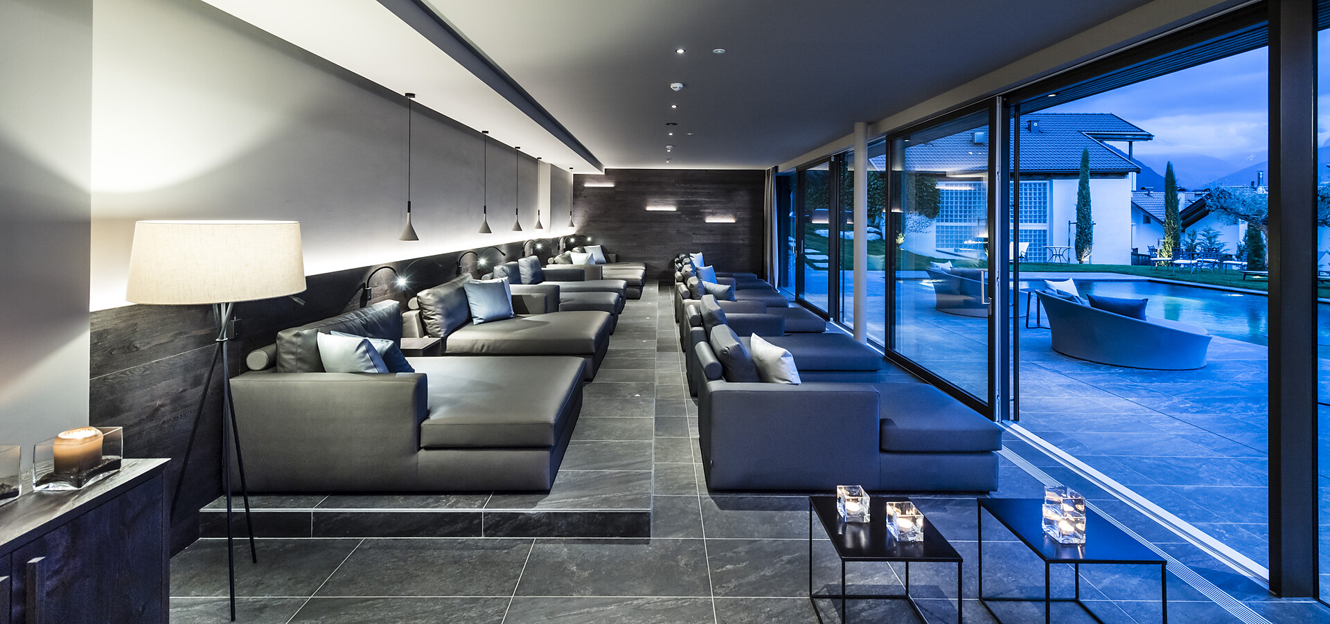 Hotel Mair am Ort Living area spa