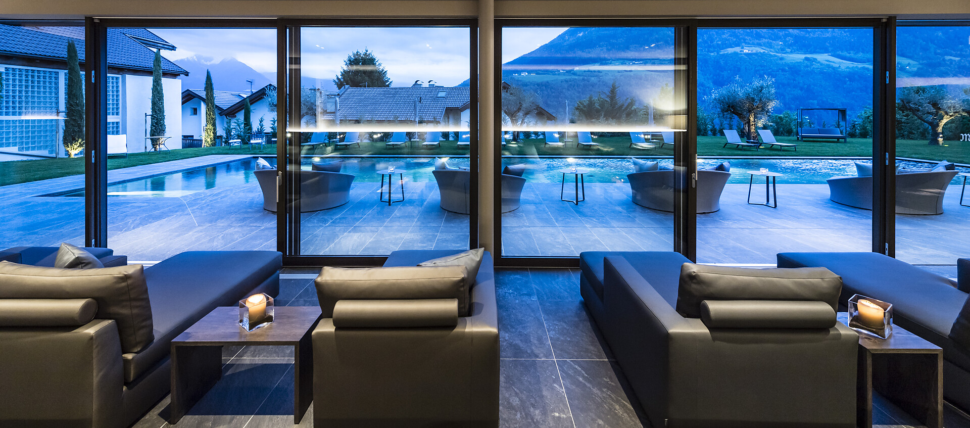 Hotel Mair am Ort Living area spa