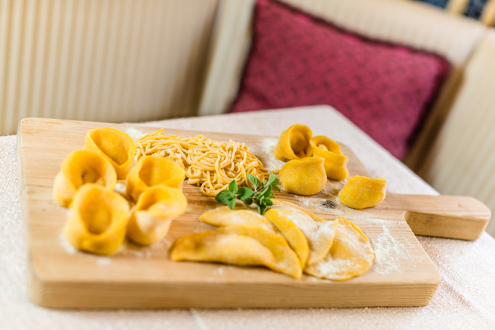 Homemade pasta