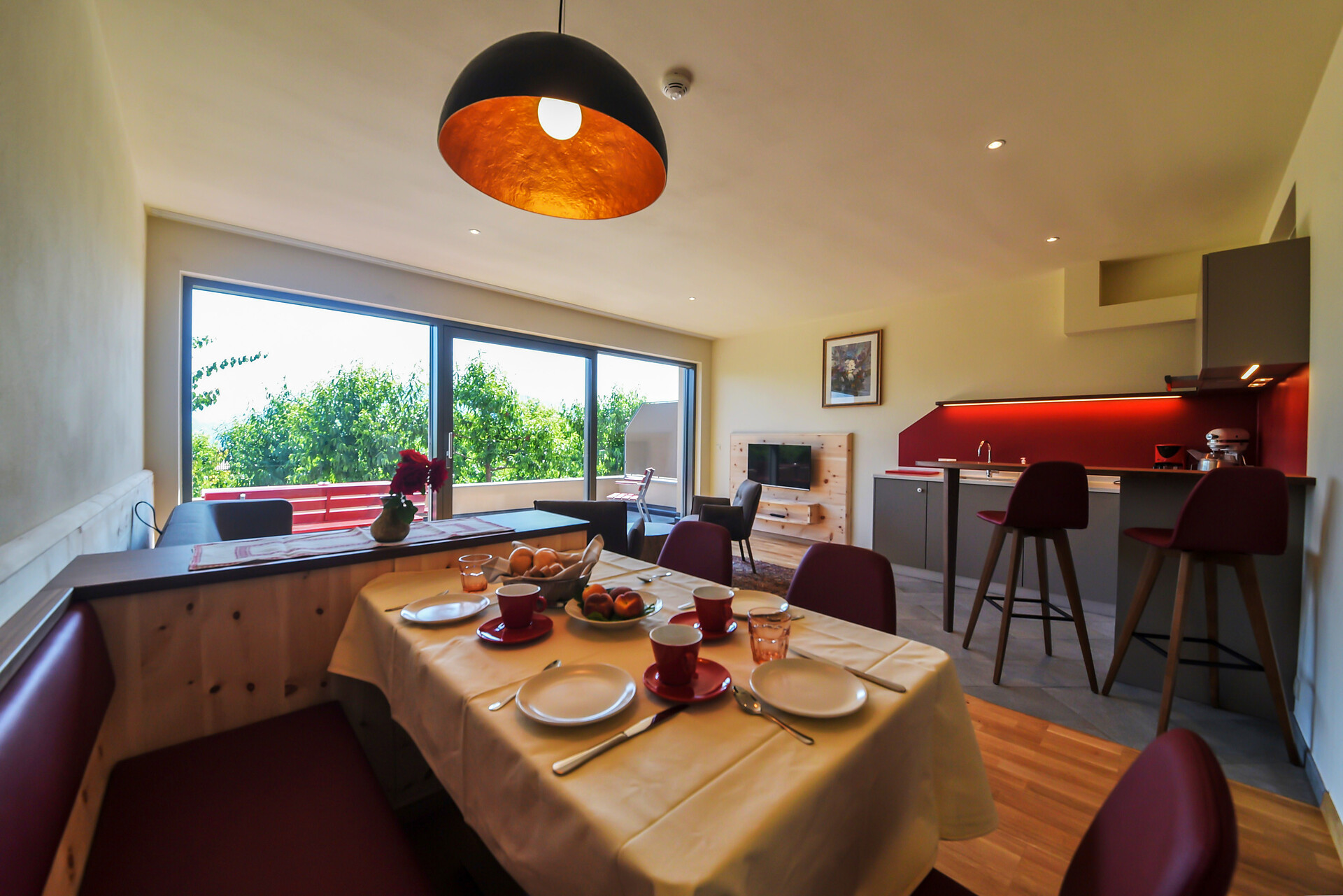 Holiday flats 4 and 5 with panoramic view