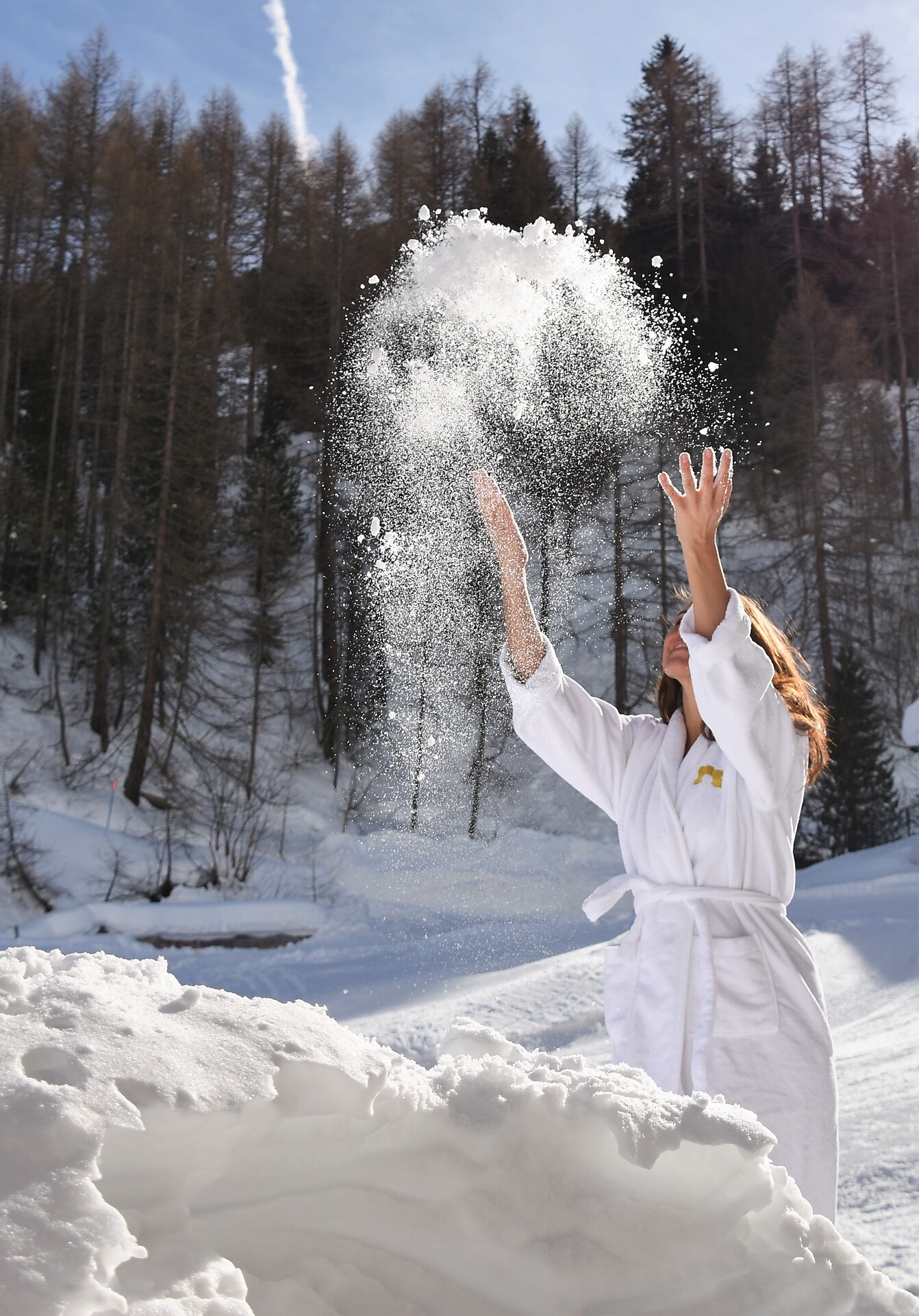 Schnee und wellness