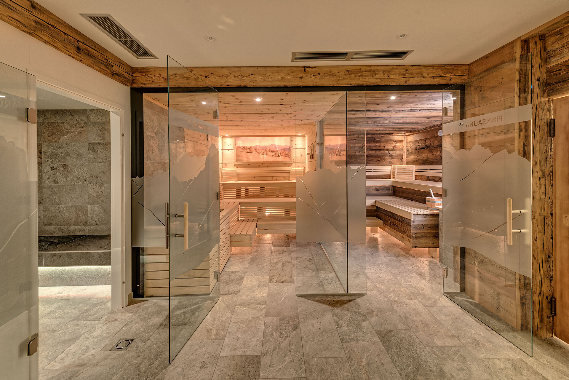 sauna finlandese, Biosauna, bagno turco