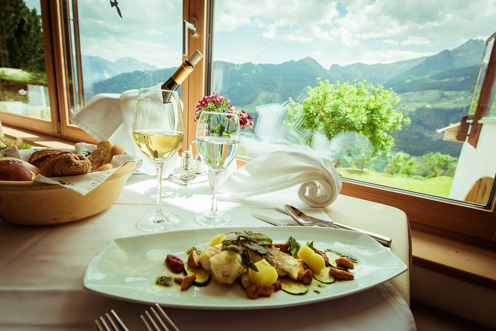 Hotel Alpenland ristorante