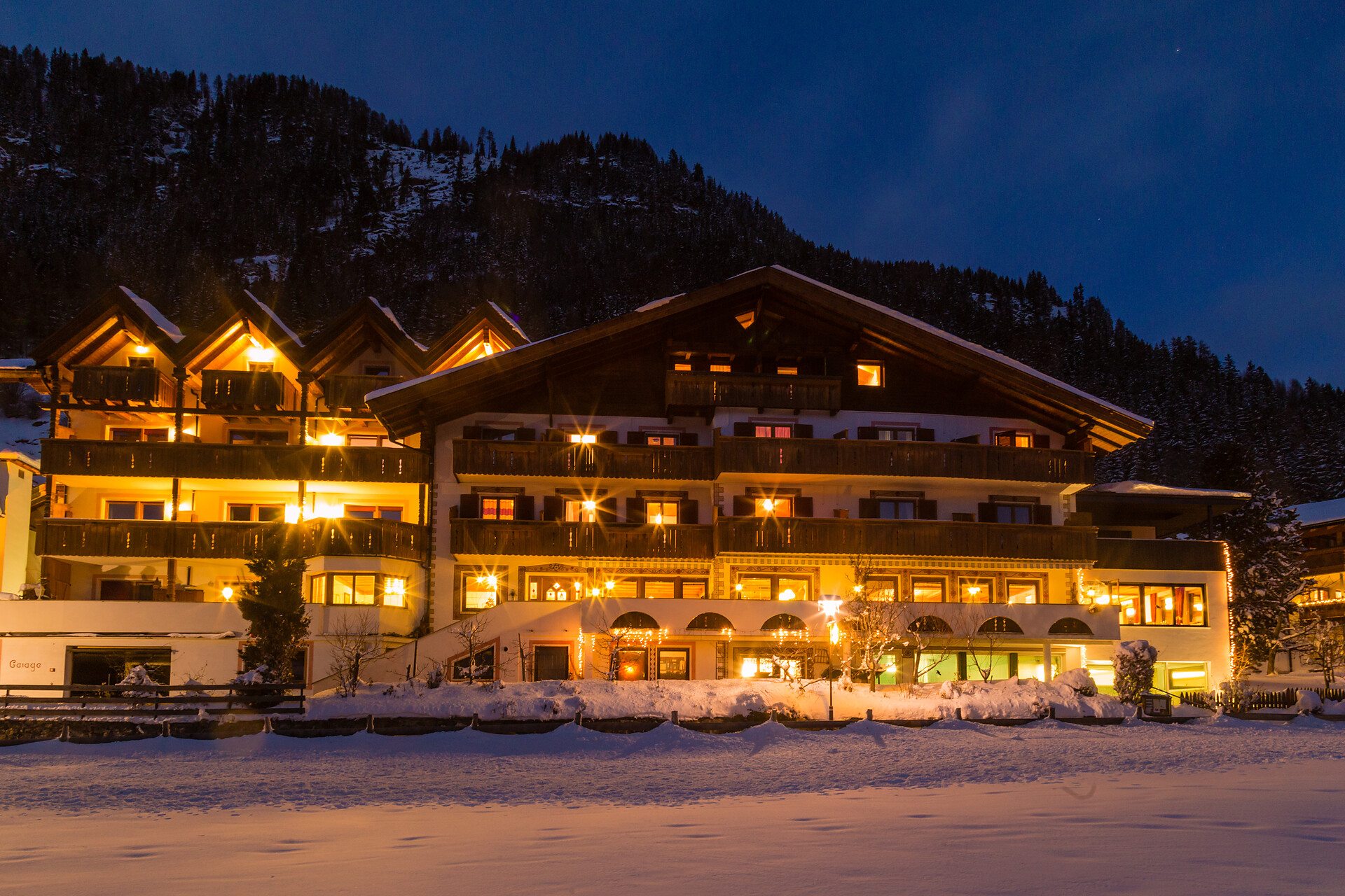 Hotel Alpenland inverno