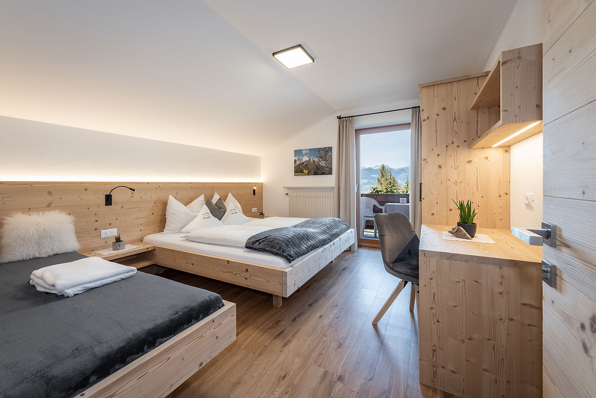 Schlafzimmer App. Arnika