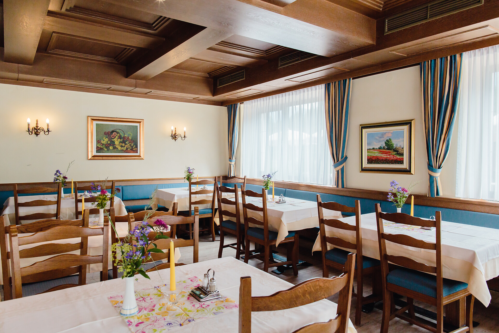 Sala da pranzo nel Hotel Waldsee