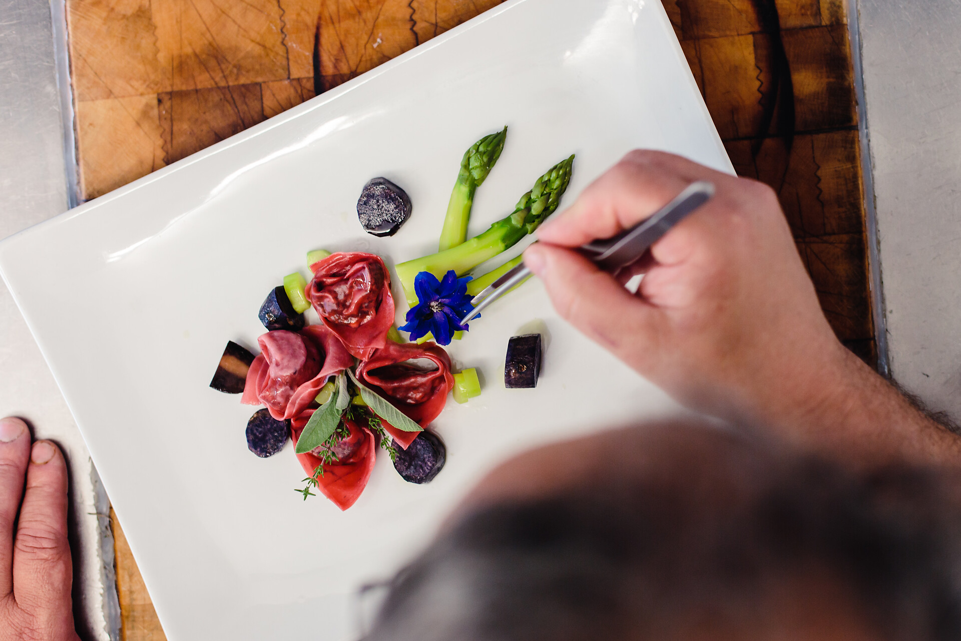Nel Hotel Waldsee cucina il prporietario