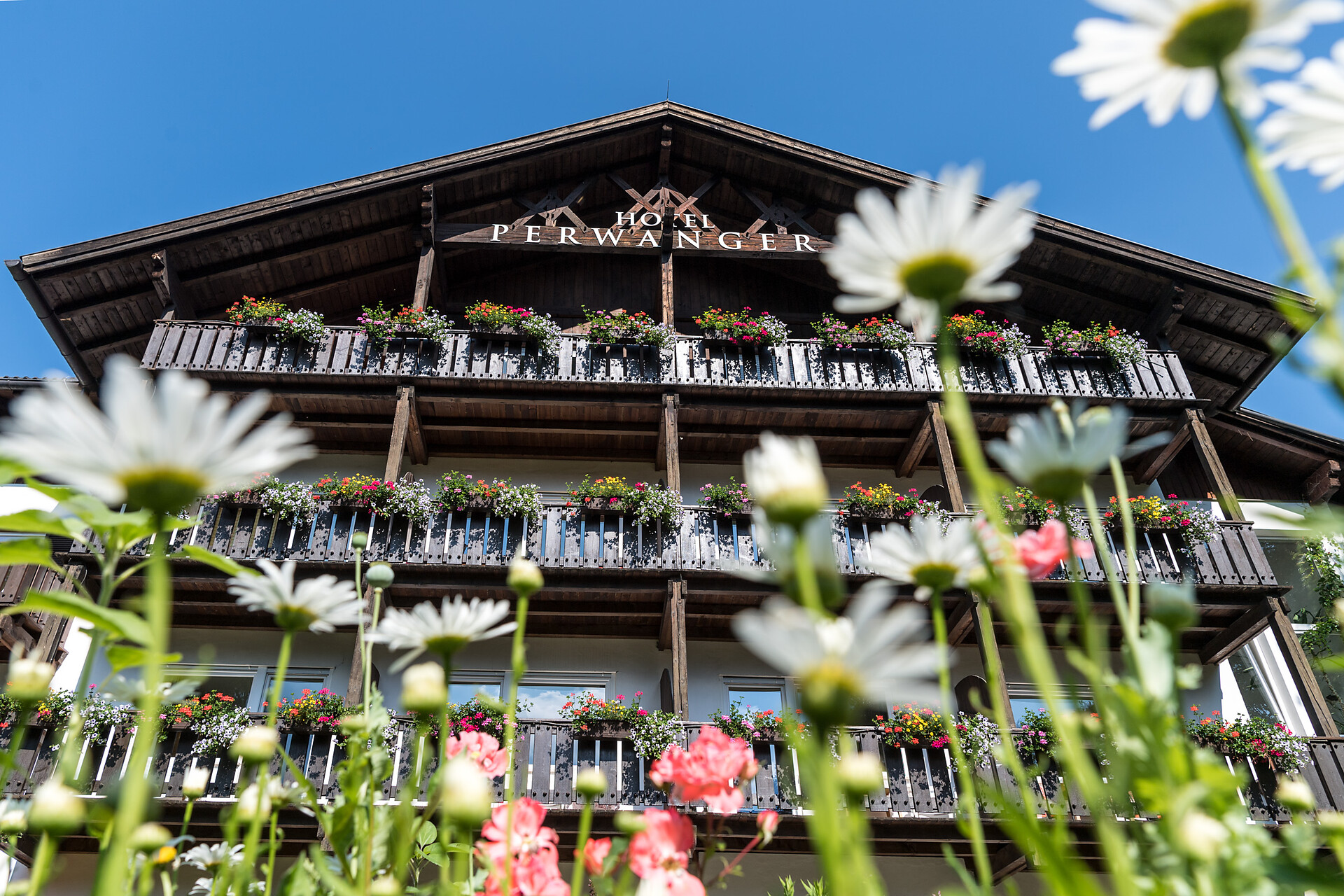 Fassade im Sommer