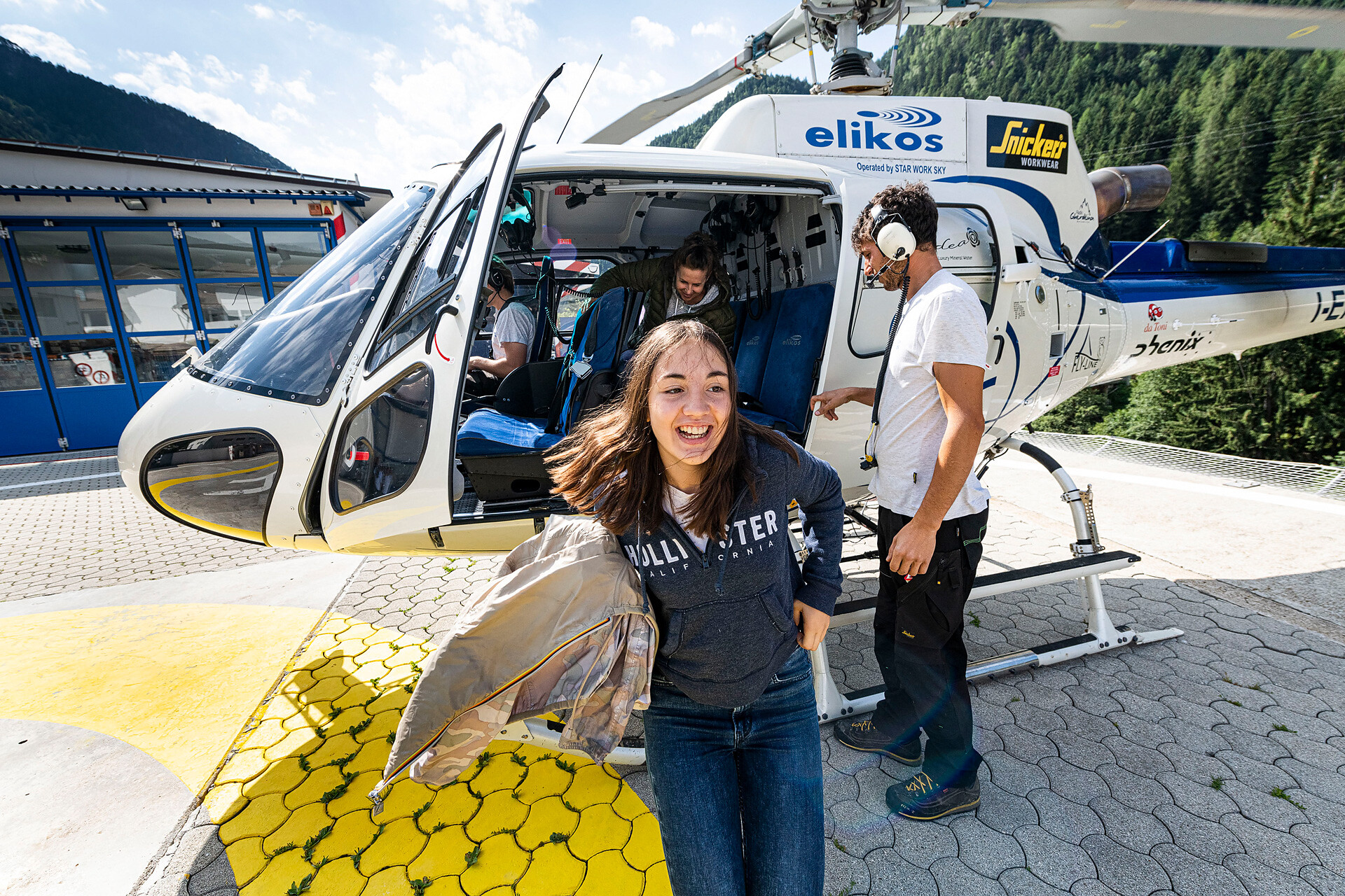 helicopter ride