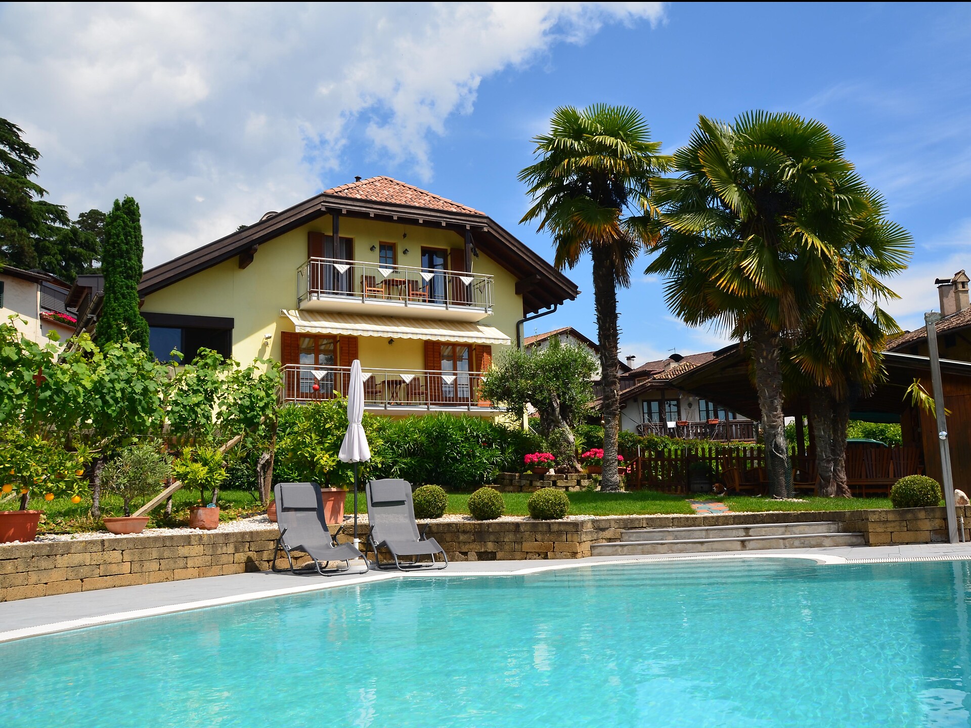 House with pool
