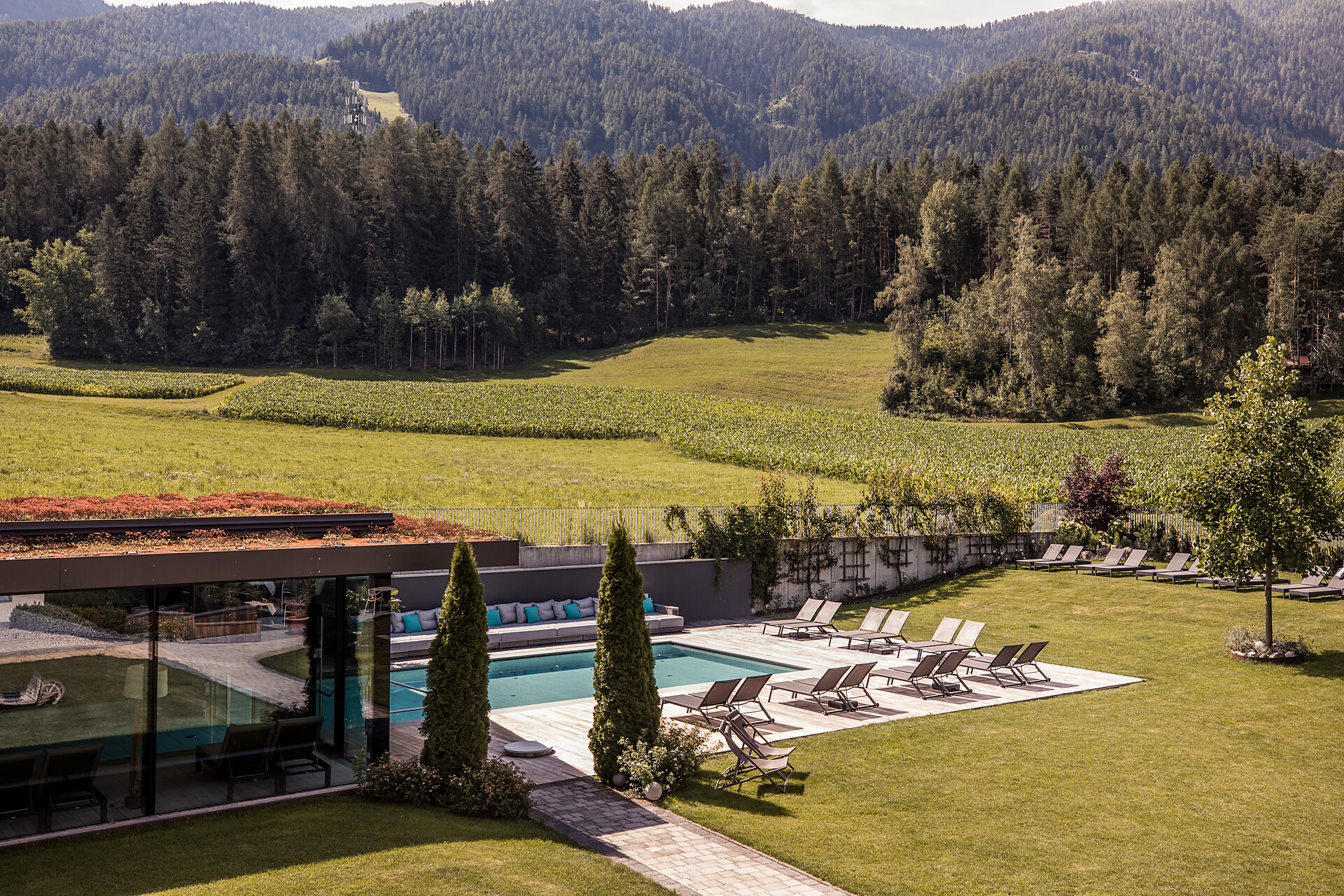 Garten mit Pool