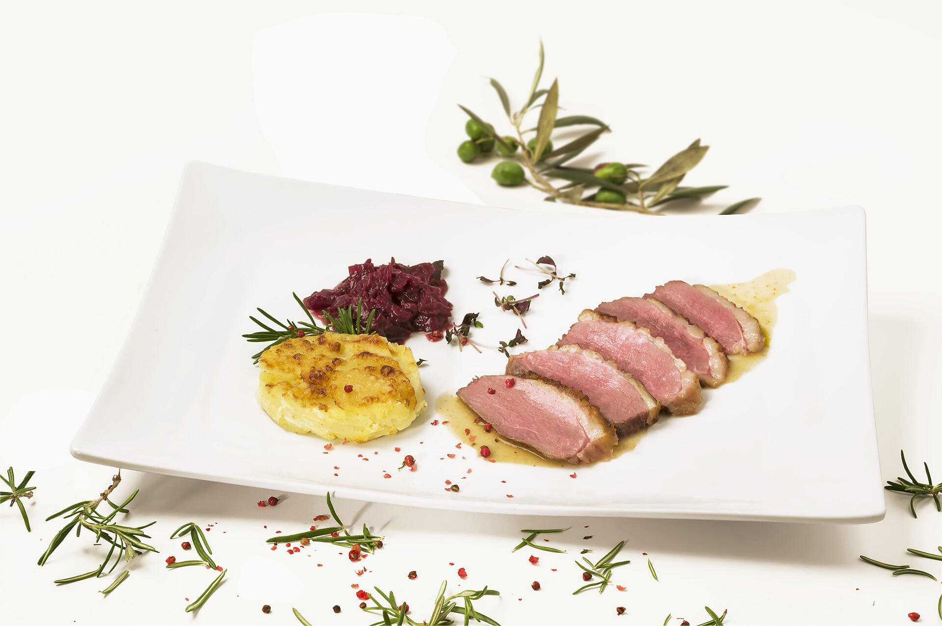 Delicious main courses