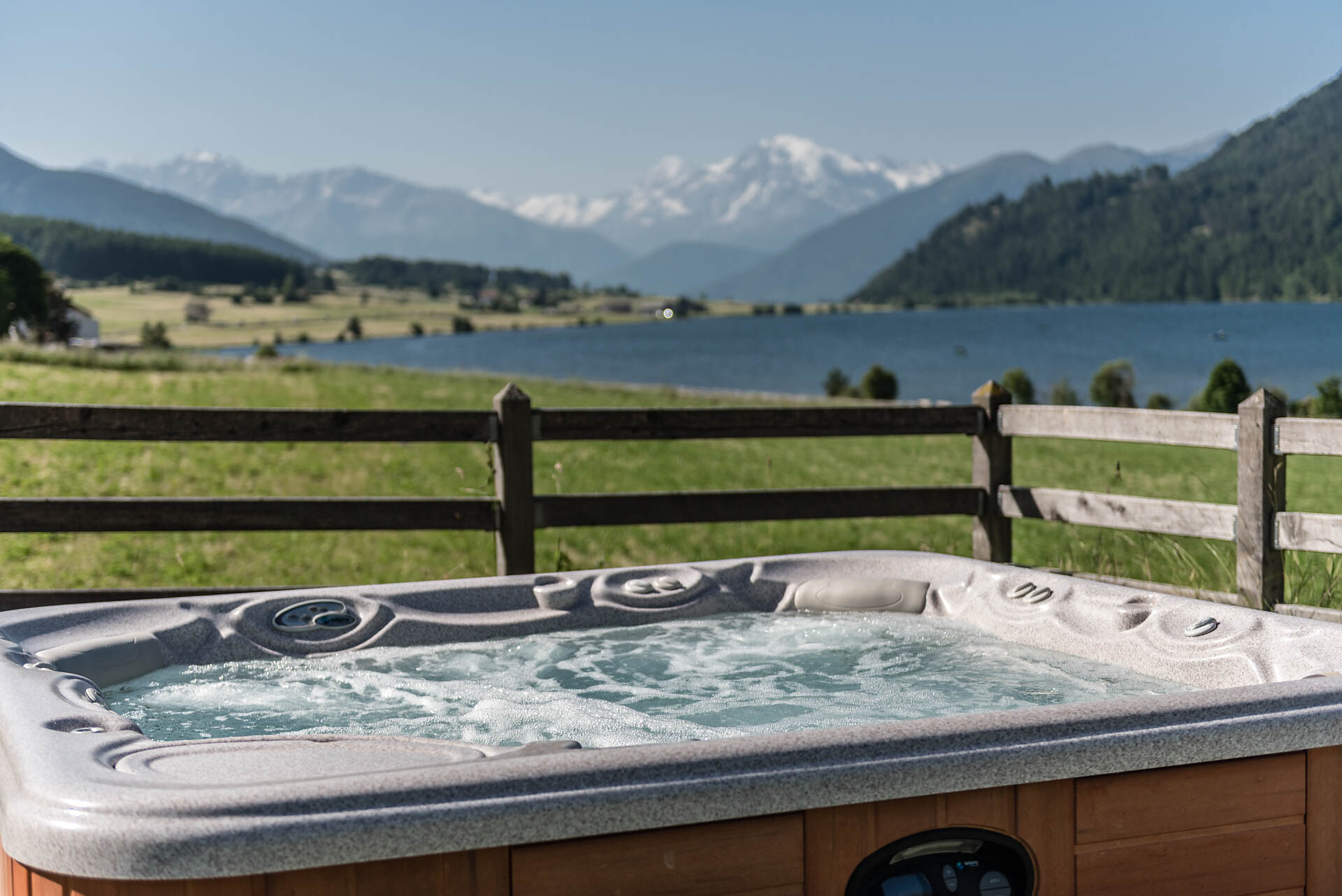 View from the whirlpool