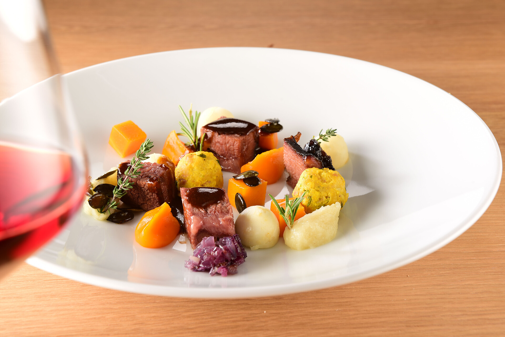 Gourmet Küche im Pfeiss