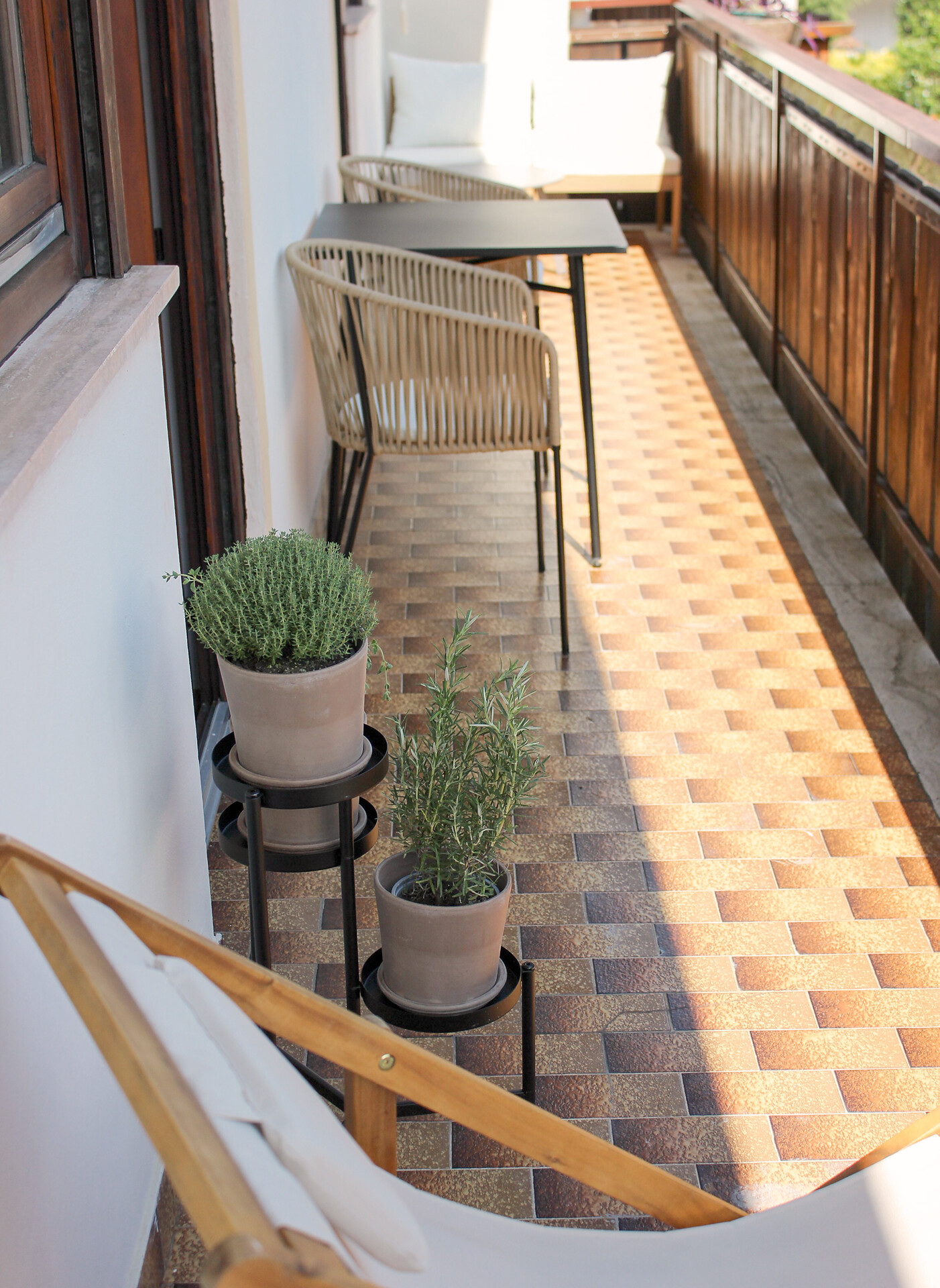 apartment 2 – balcony