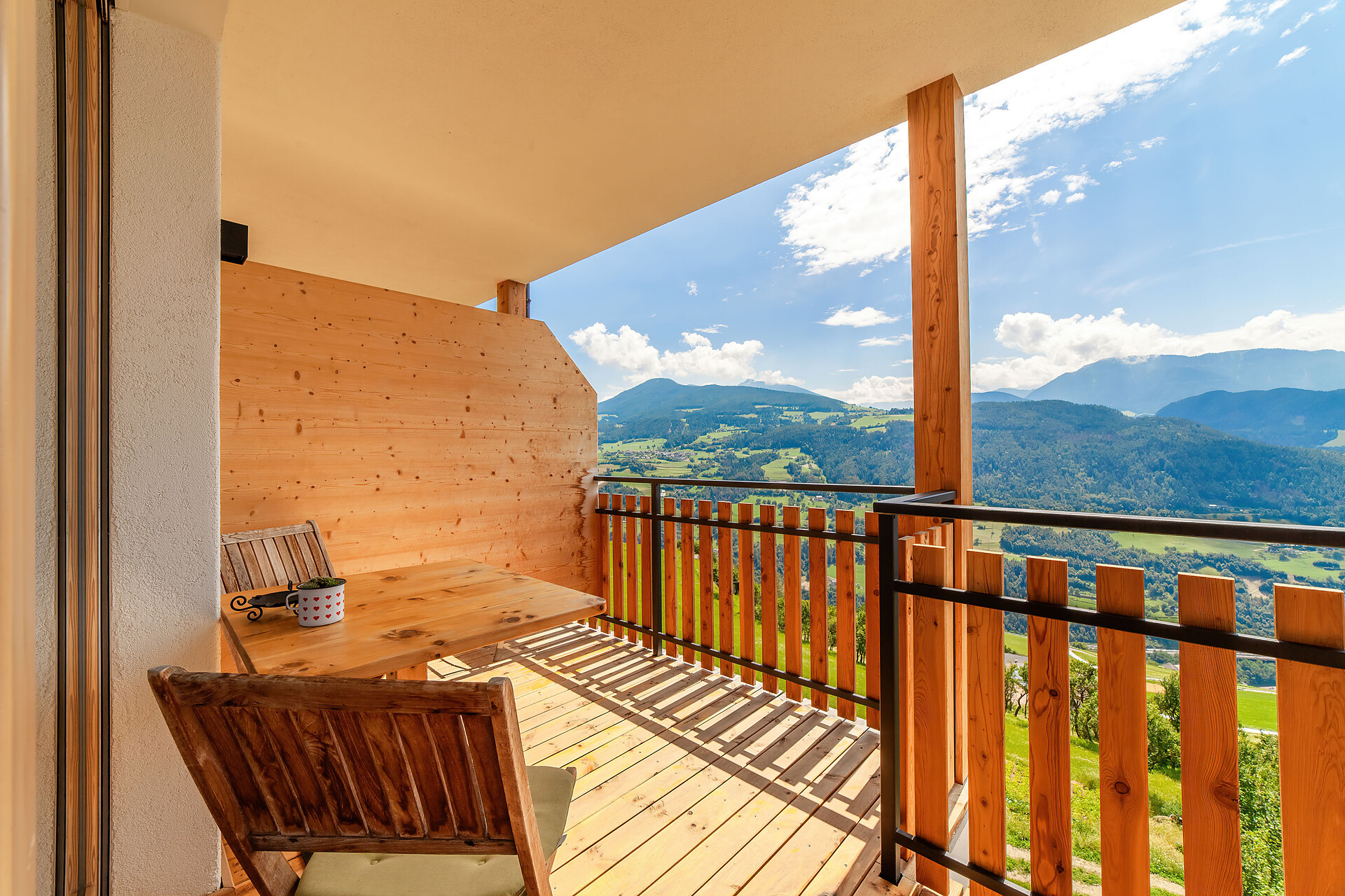 Appartamento Schlern balcone